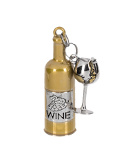 Happy Hour Wine Charm - White Wine