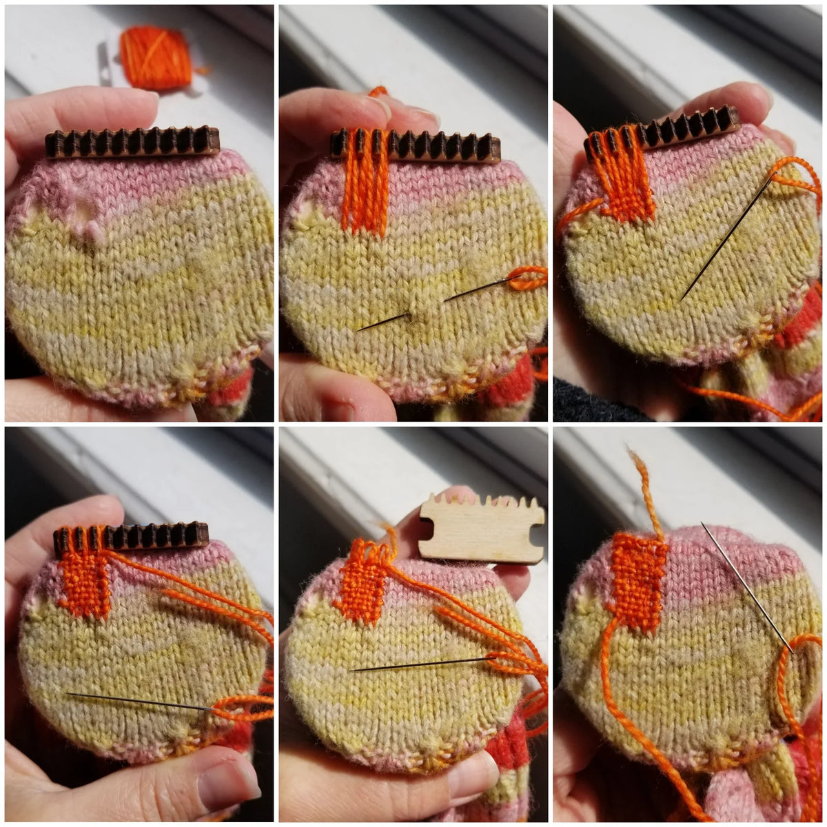 Katrinkles Smaller Darning & Mending Loom
