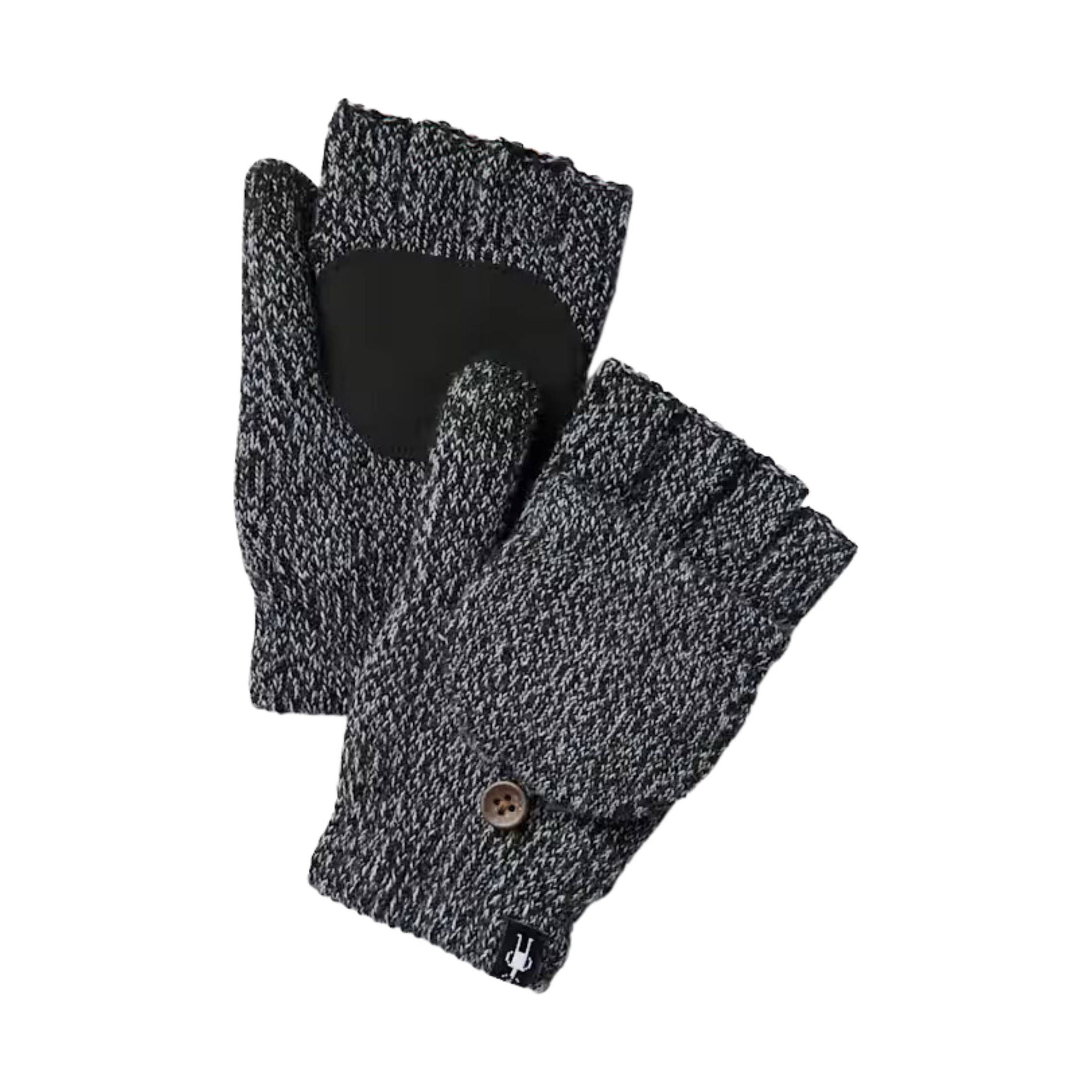 Smartwool Cozy Grip Flip Mitt - Black by Lenny's Shoe & Apparel