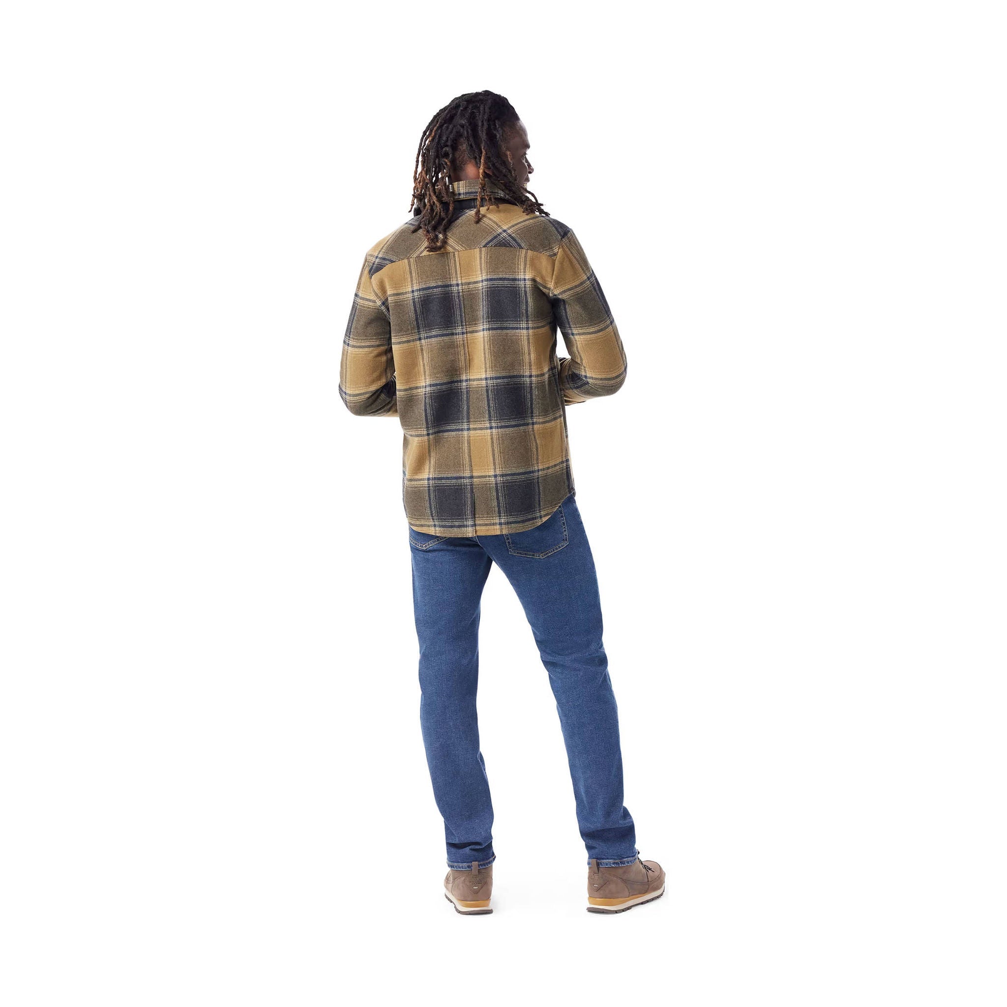 Smartwool Men's Anchor Line Shirt Jacket - Winter Moss Plaid by Lenny's Shoe & Apparel