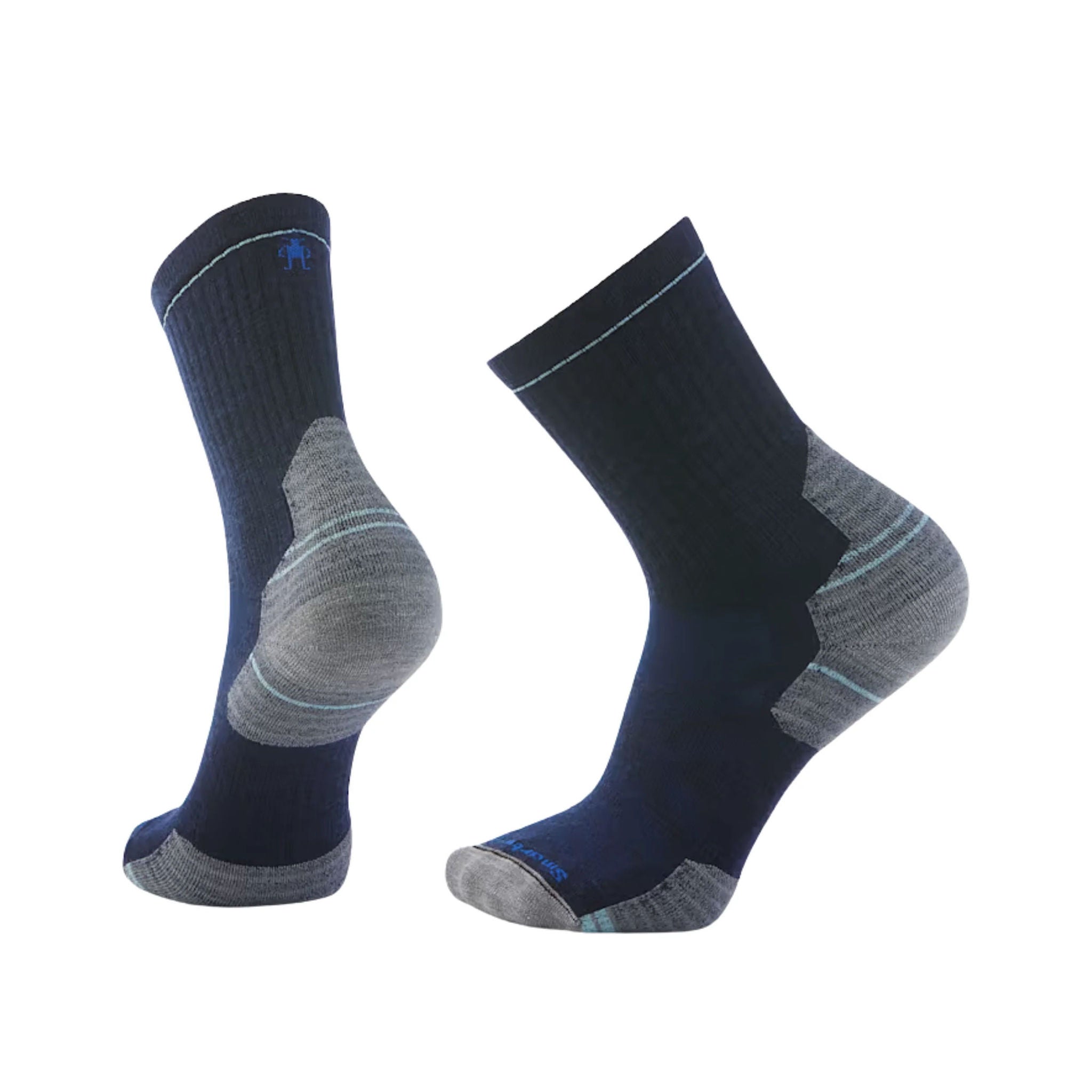 Smartwool Men's Hike Targeted Cushion Mid Crew Socks - Deep Navy by Lenny's Shoe & Apparel