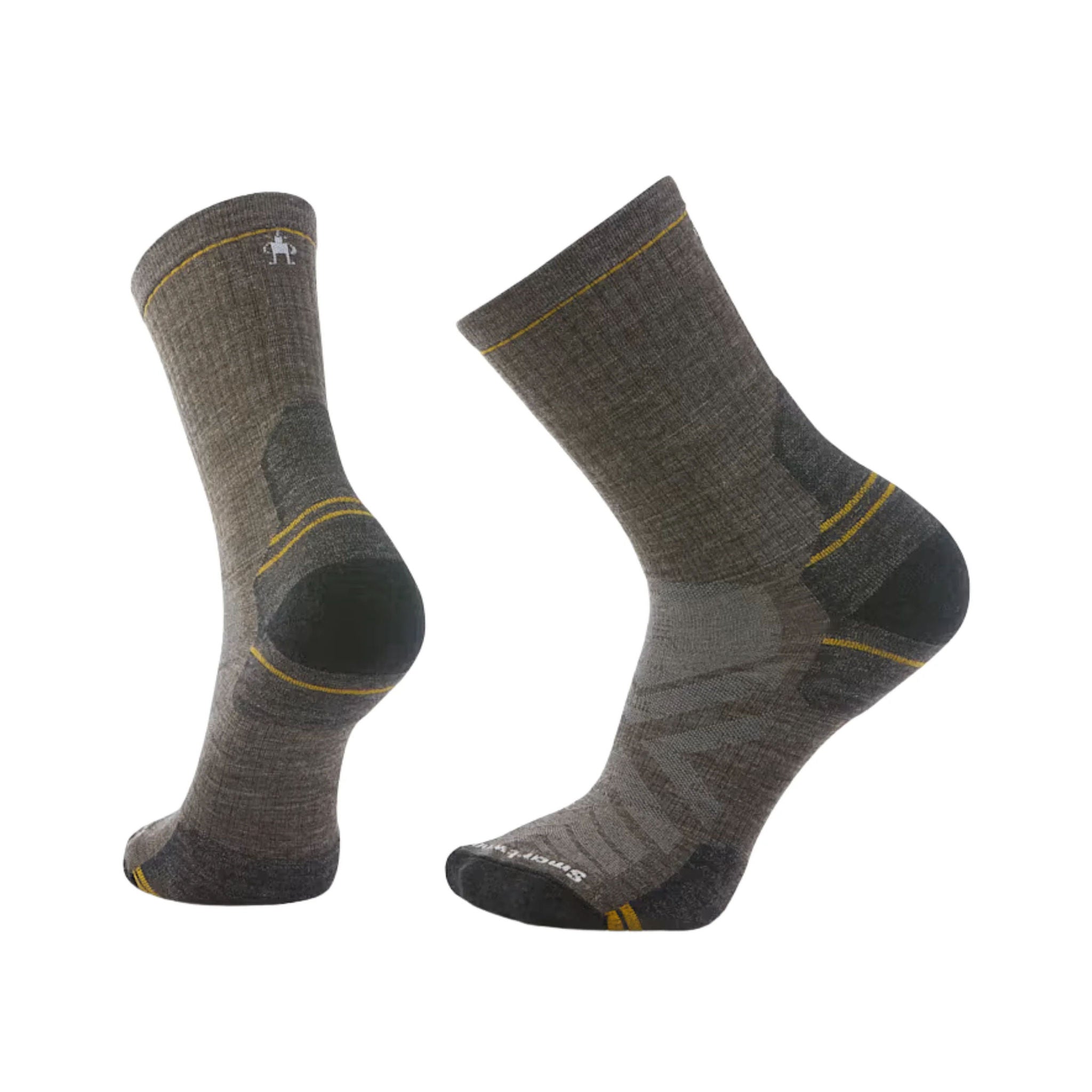 Smartwool Men's Hike Targeted Cushion Mid Crew Socks - Taupe by Lenny's Shoe & Apparel