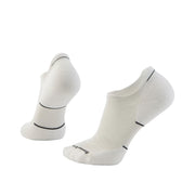 Smartwool Men's Run Targeted Cushion Low Ankle Socks - Black/White by Lenny's Shoe & Apparel