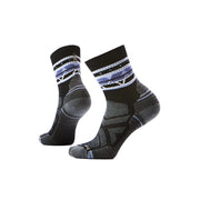 Smartwool Women's Hike Light Cushion Zig Zag Valley Mid Crew Socks - Black