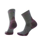 Smartwool Women's Hike Targeted Cushion Mid Crew Socks - Medium Gray by Lenny's Shoe & Apparel