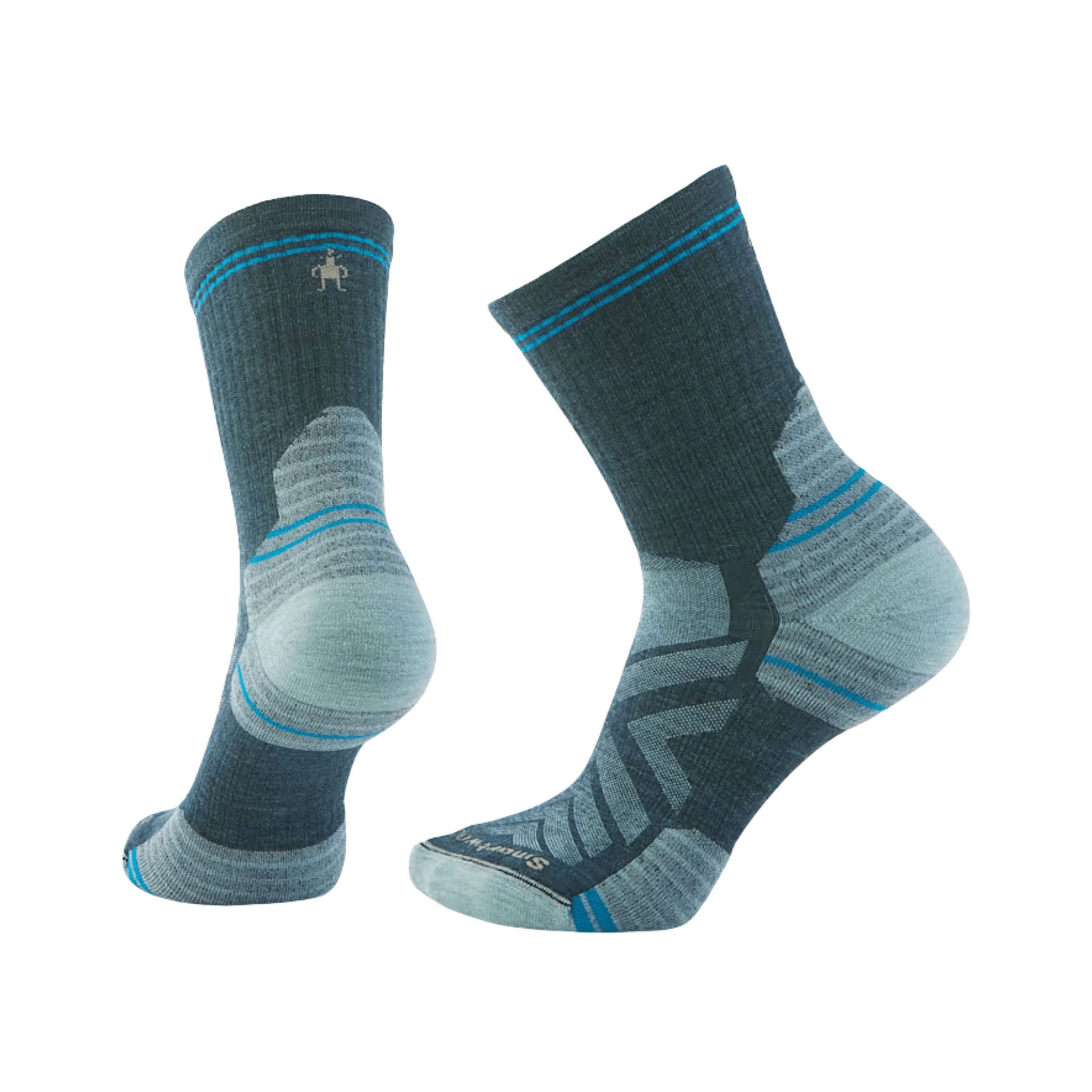 Smartwool Women's Hike Targeted Cushion Mid Crew Socks - Twilight Blue by Lenny's Shoe & Apparel