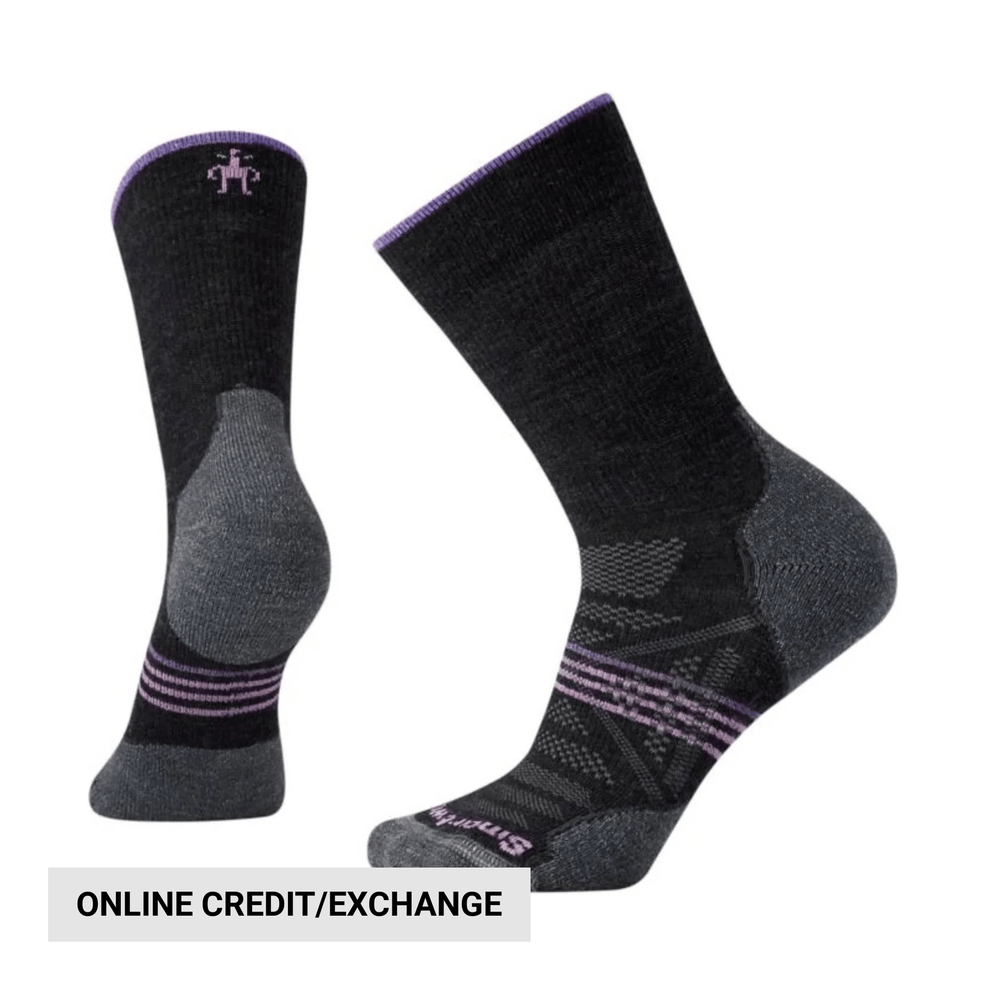 Smartwool Women's PHD Outdoor - Charcoal by Lenny's Shoe & Apparel