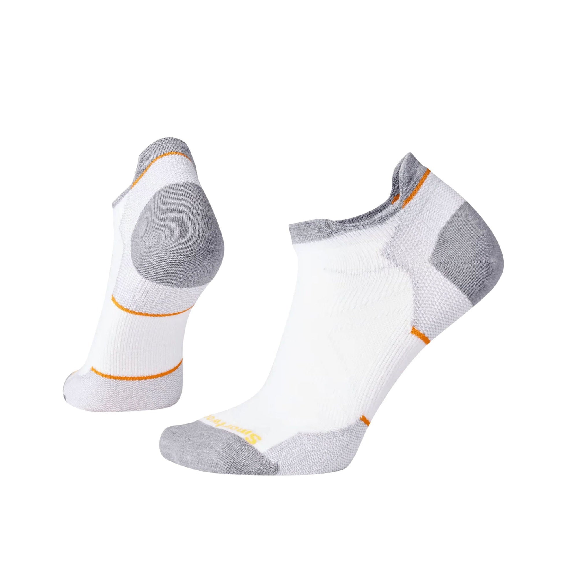 Smartwool Women's Run Zero Cushion Low Ankle Socks - White by Lenny's Shoe & Apparel