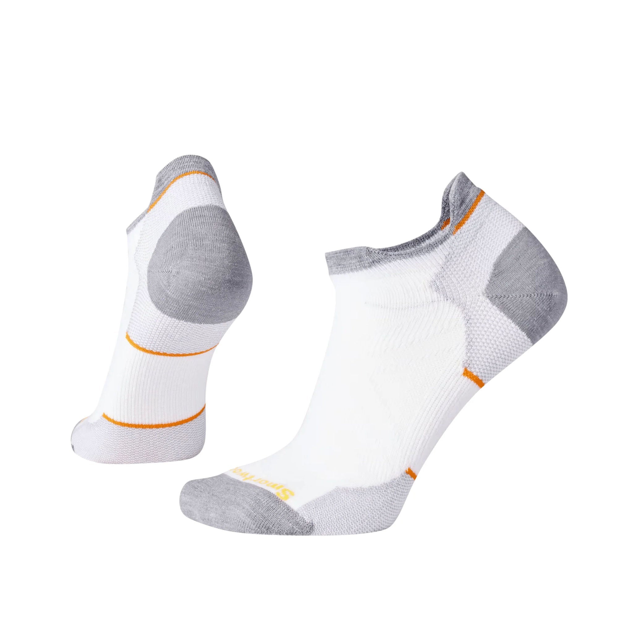 Smartwool Women's Run Zero Cushion Low Ankle Socks - White by Lenny's Shoe & Apparel
