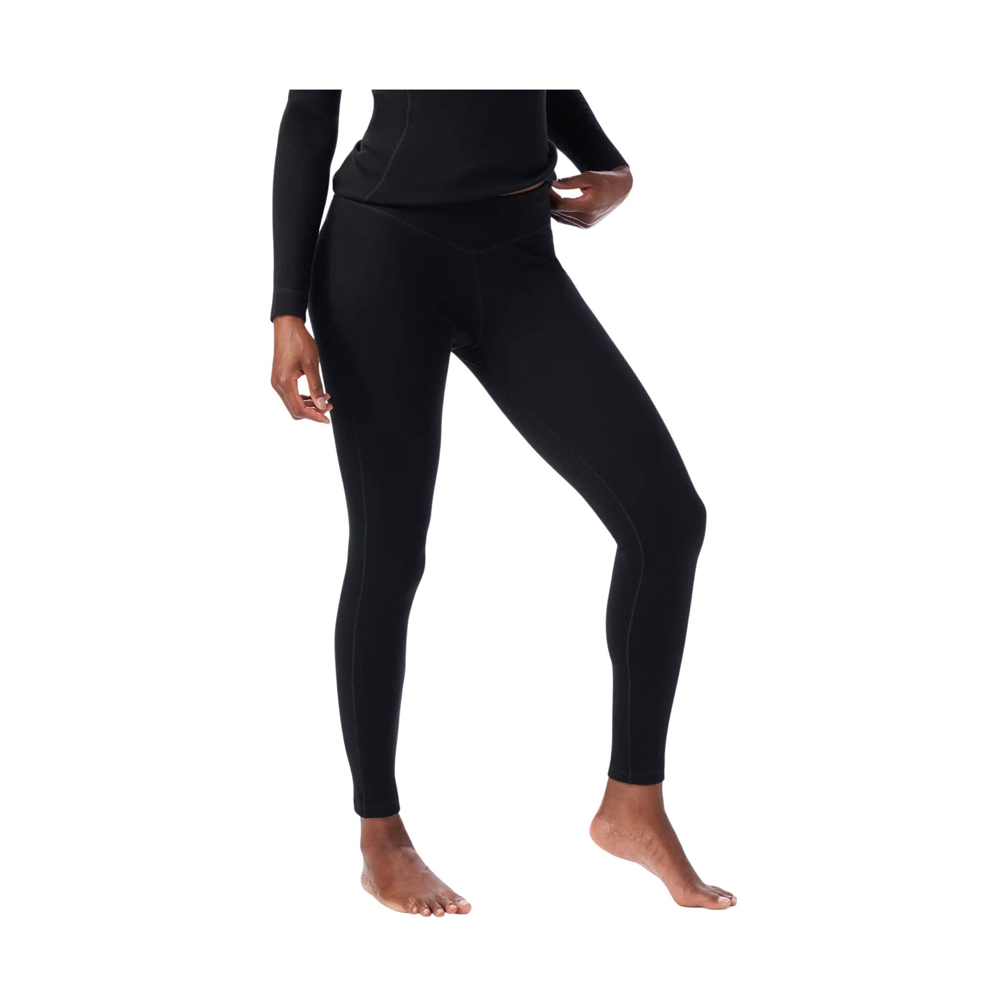 Smartwool Women's Thermal Merino Base Layer Bottom - Black by Lenny's Shoe & Apparel