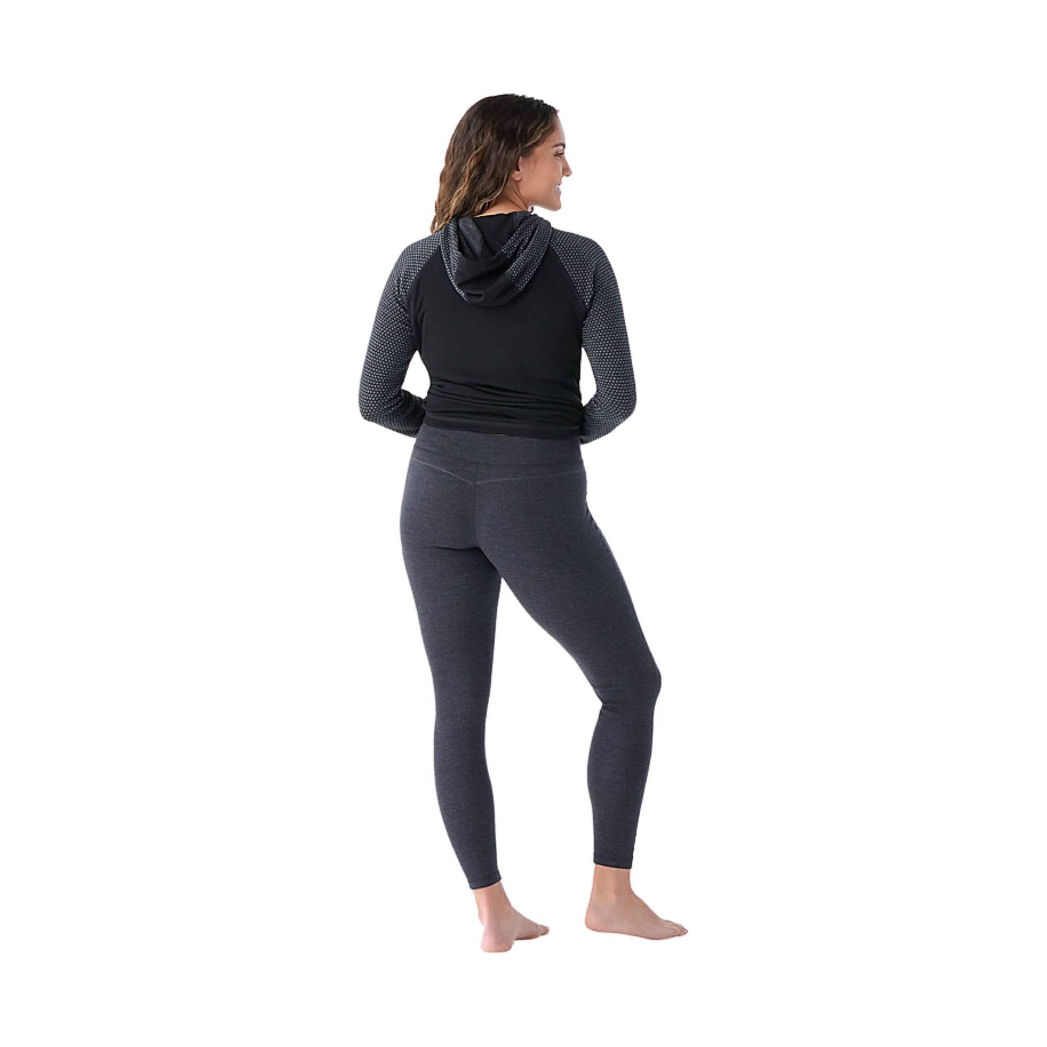 Smartwool Women's Thermal Merino Base Layer Bottom - Charcoal Heather by Lenny's Shoe & Apparel