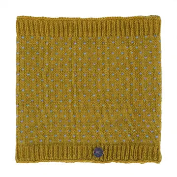 Tick Snood - Hand Knitted Wool