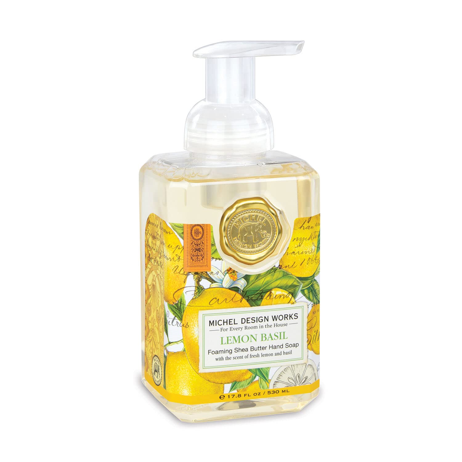 Lemon Basil Foaming Hand Soap by Kiss the Cook