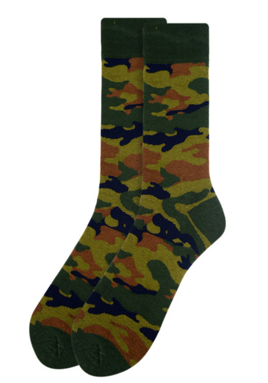 Men's Novelty Sock - Camo by SidePony Boutique