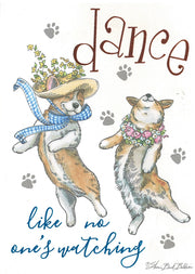 Dancing Corgis Birthday Card  - Birthday Card