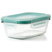 Food Storage Container Glass Smart Seal Rectangle 1.6cup by Homeportonline