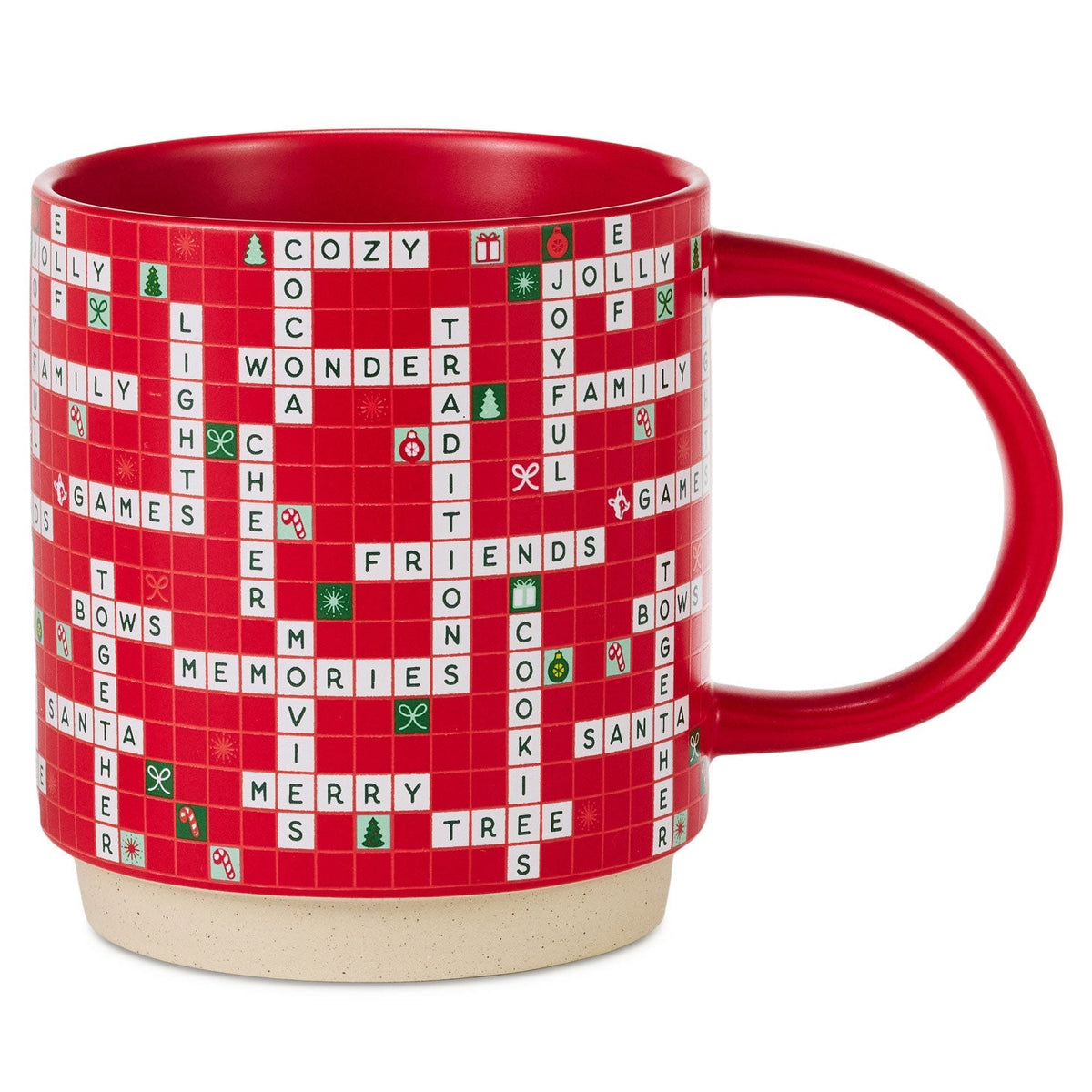 Holiday Crossword Mug
