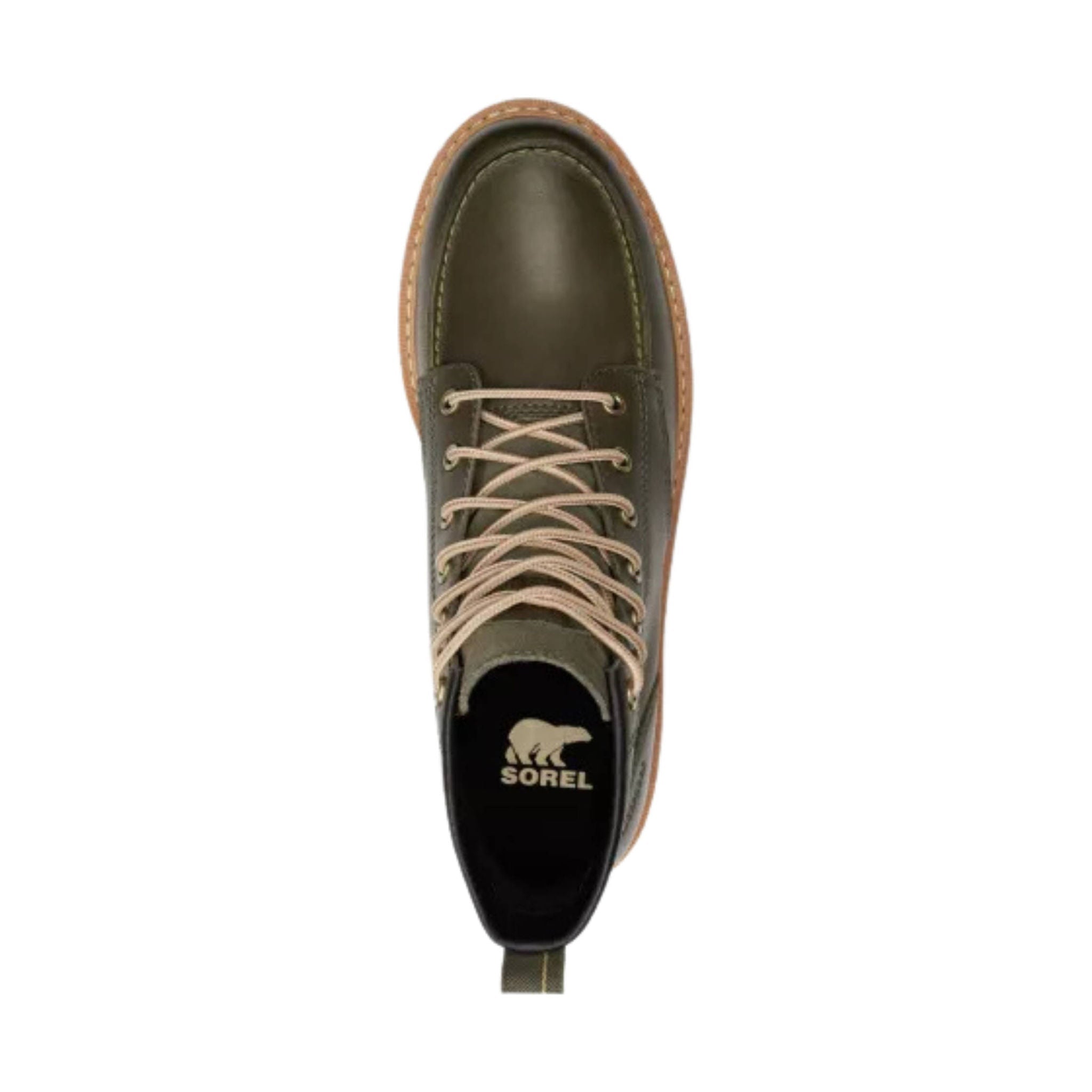 Sorel Men's Slabtown 62 Waterproof Moc Boots - Alpine Tundra/ Tawny Buff by Lenny's Shoe & Apparel