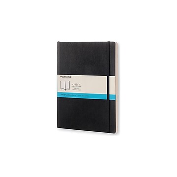 Moleskine Classic Notebook, Extra Large, Dotted, Black, Soft Cover (7.5 X 10). B