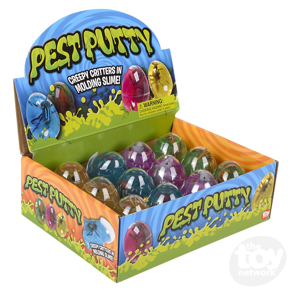 Slime Egg - Pest Putty 2.5" (Sold Individually) by Homeportonline