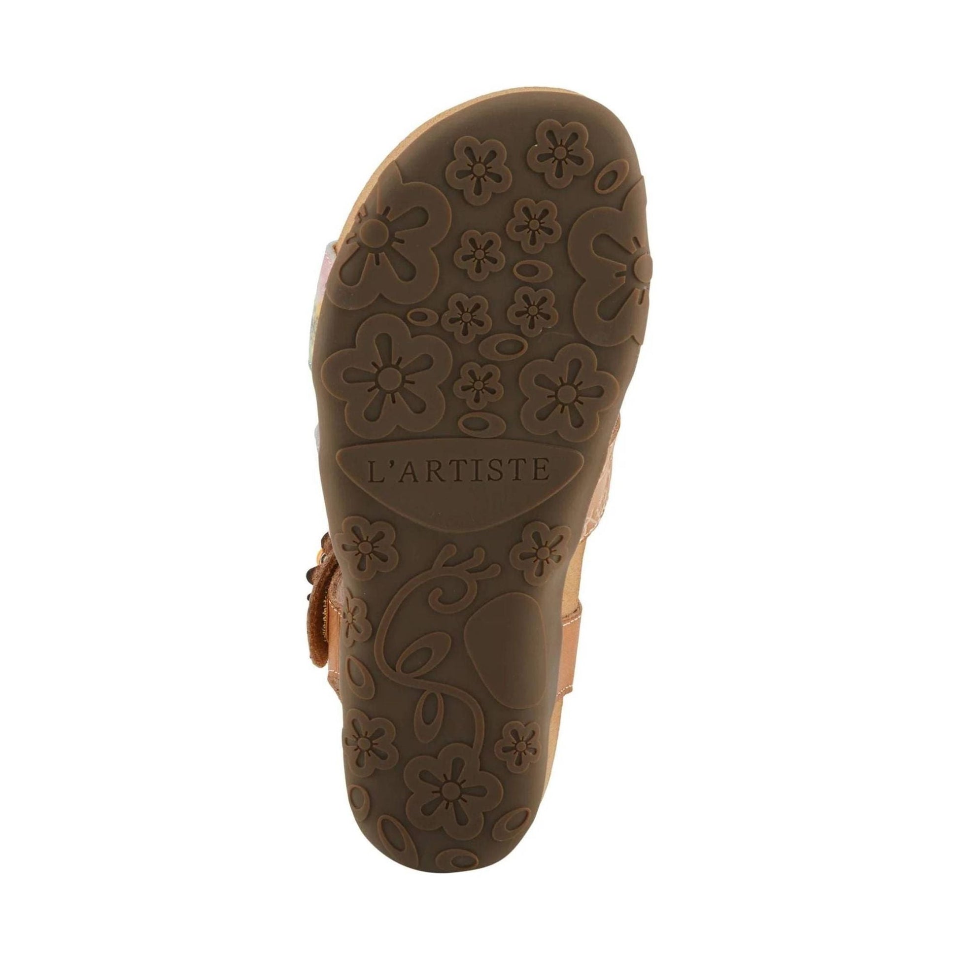 Spring Step L'artiste Women's Actionetta Sandals - Camel Multi by Lenny's Shoe & Apparel