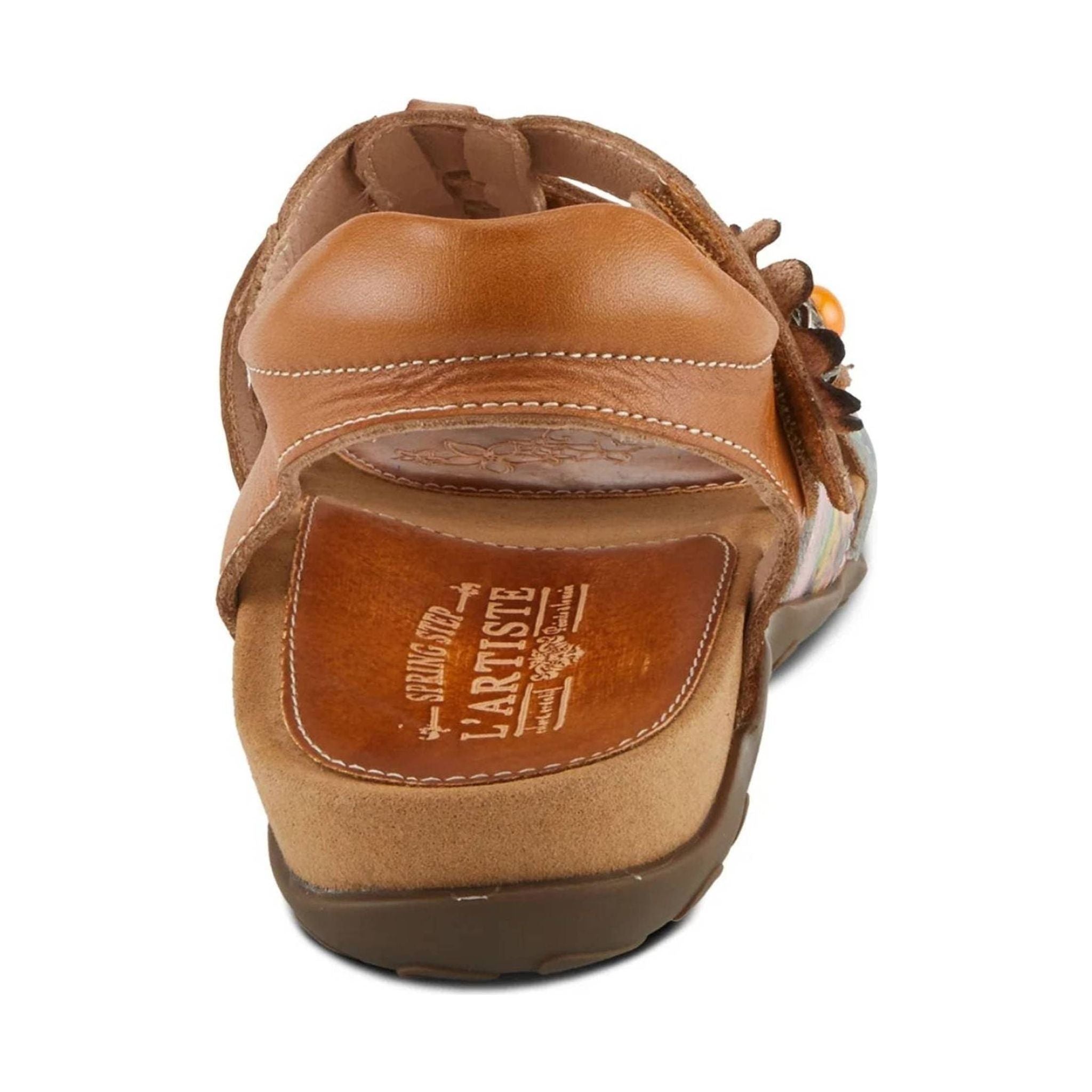 Spring Step L'artiste Women's Actionetta Sandals - Camel Multi by Lenny's Shoe & Apparel