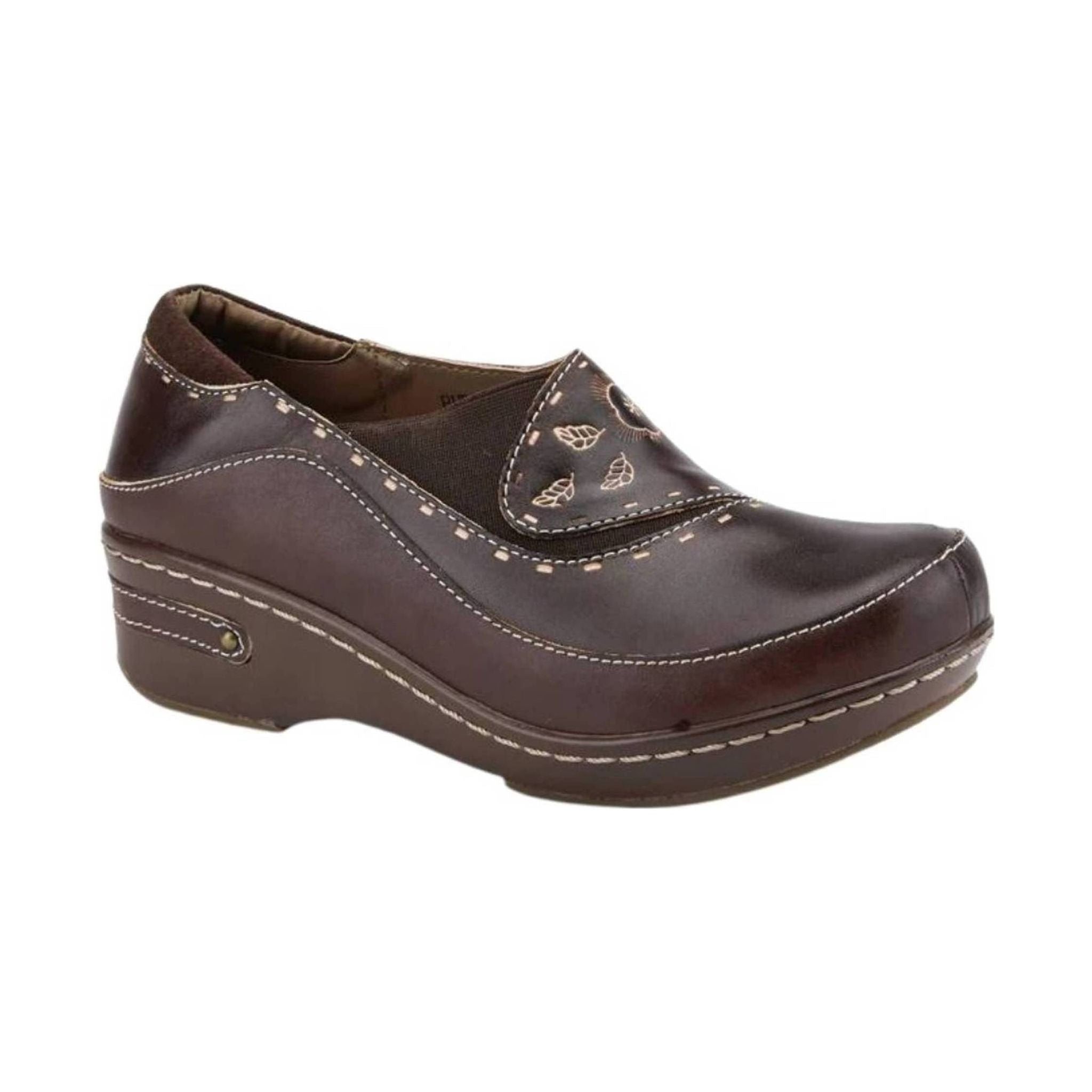Spring Step L'artiste Women's Burbank Clogs - Brown by Lenny's Shoe & Apparel