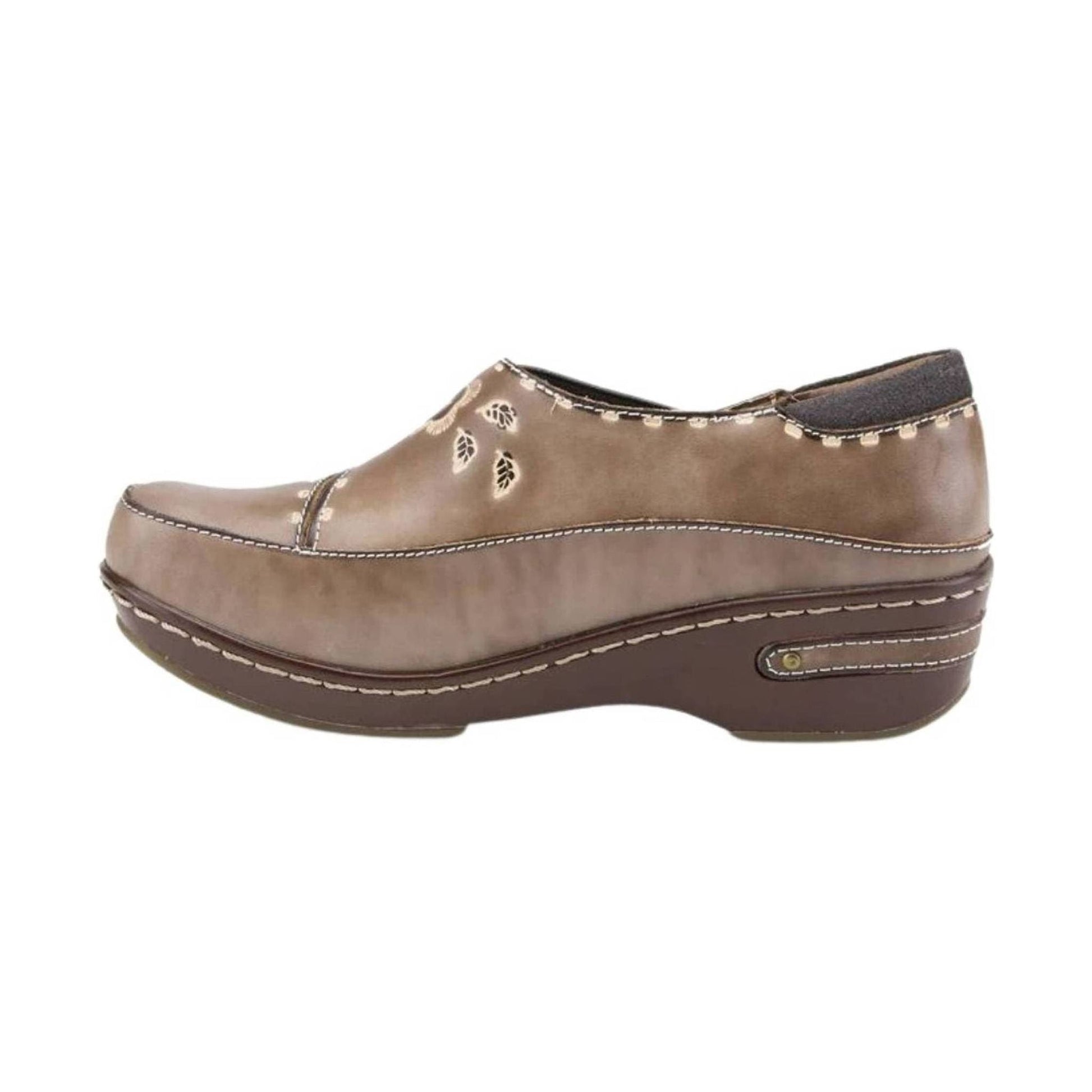 Spring Step L'artiste Women's Burbank Clogs - Grey by Lenny's Shoe & Apparel