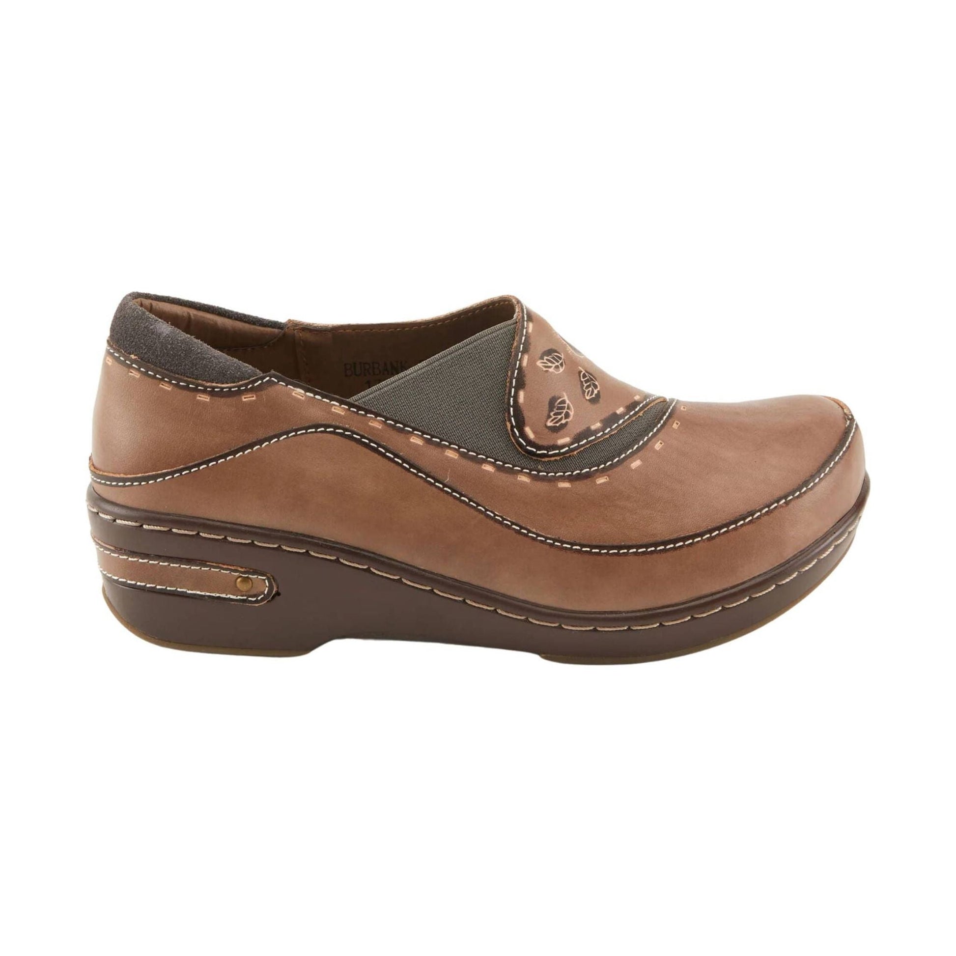 Spring Step L'artiste Women's Burbank Clogs - Grey by Lenny's Shoe & Apparel