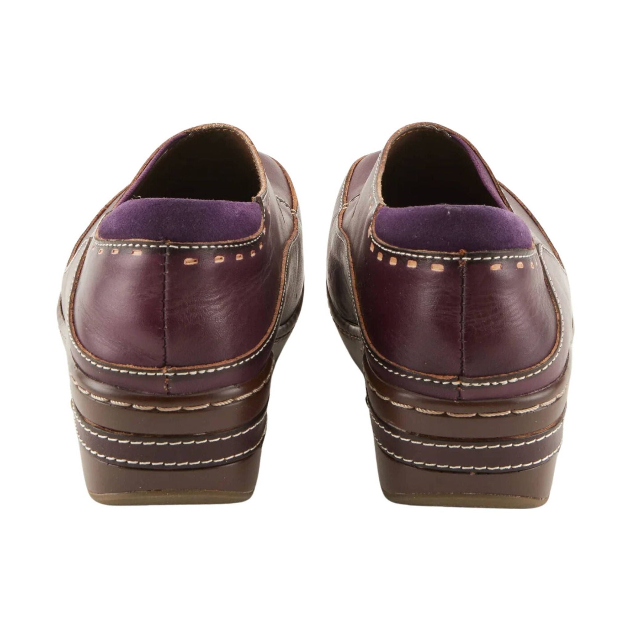 Spring Step L'artiste Women's Burbank Clogs - Purple by Lenny's Shoe & Apparel