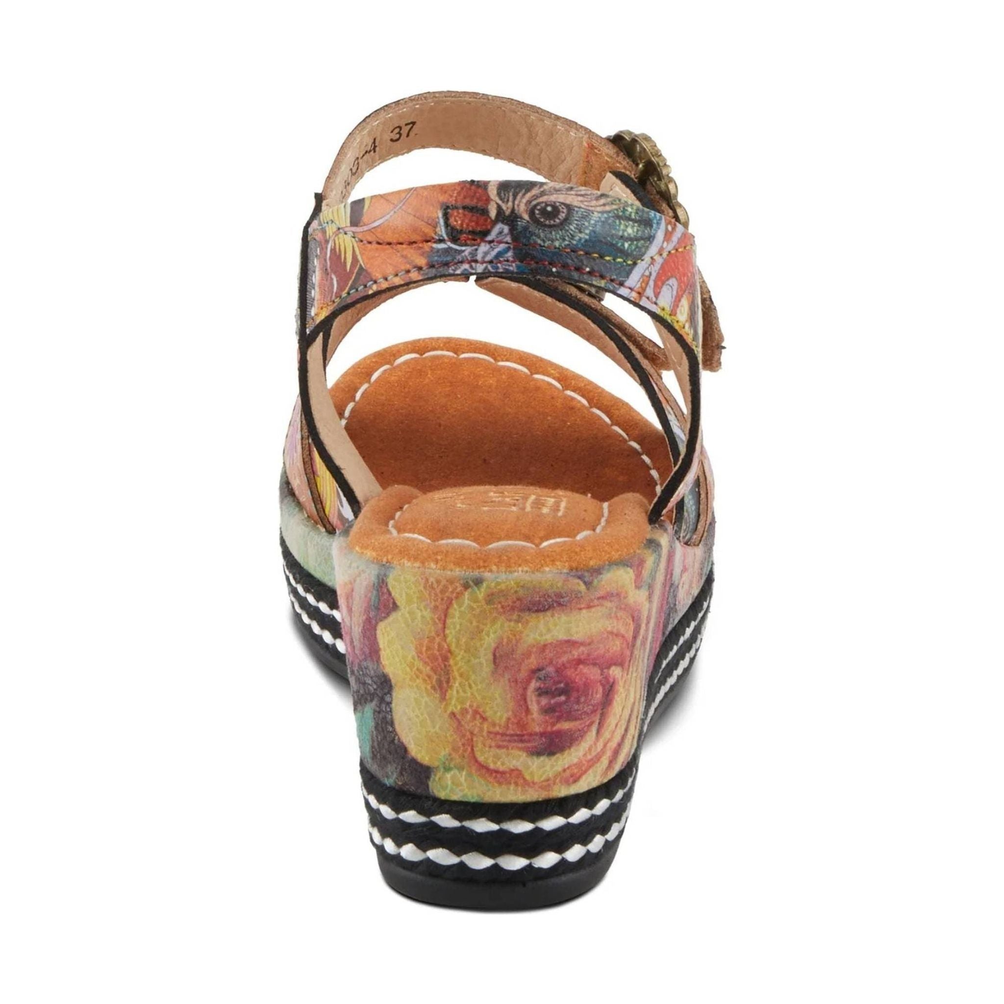 Spring Step L'Artiste Women's Flavour Sandals - Camel Multi by Lenny's Shoe & Apparel