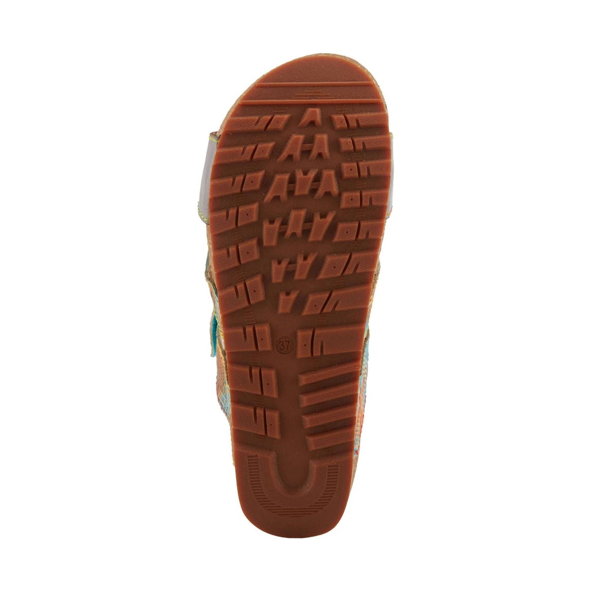 Spring Step L'artiste Women's Lavonda Sandals - Grey Multi by Lenny's Shoe & Apparel