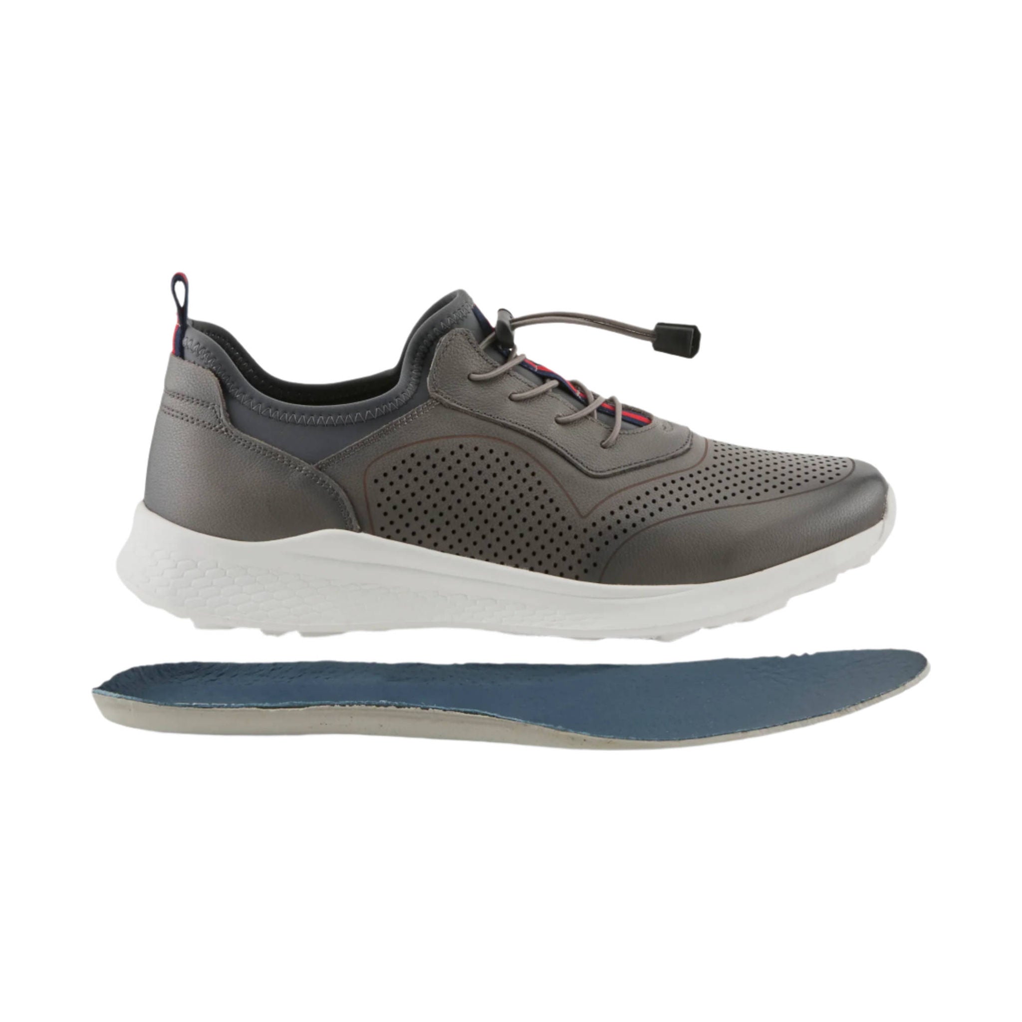 Spring Step Men's Kris Sneakers - Grey by Lenny's Shoe & Apparel