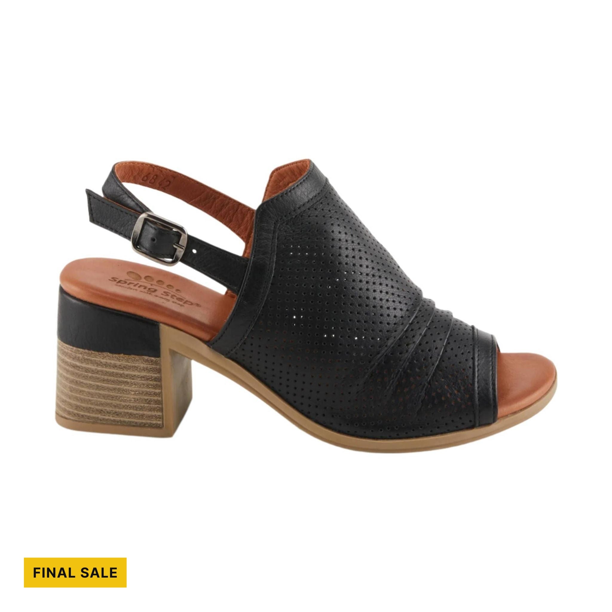 Spring Step Women's Noctium Sandals - Black