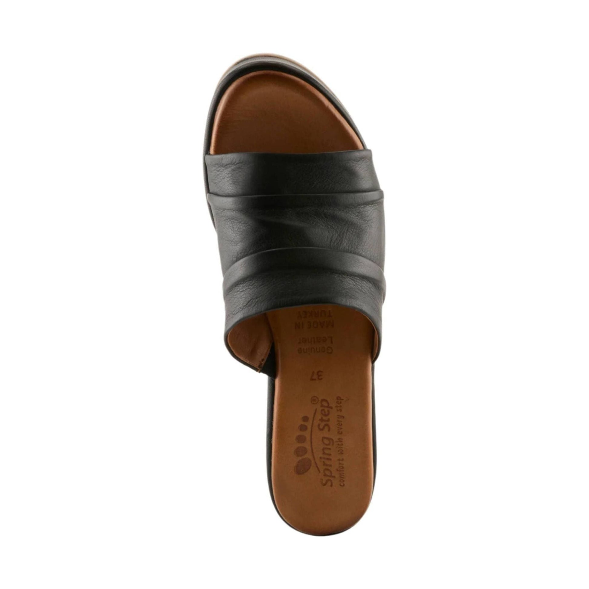 Spring Step Women's Allerton Sandals - Black by Lenny's Shoe & Apparel
