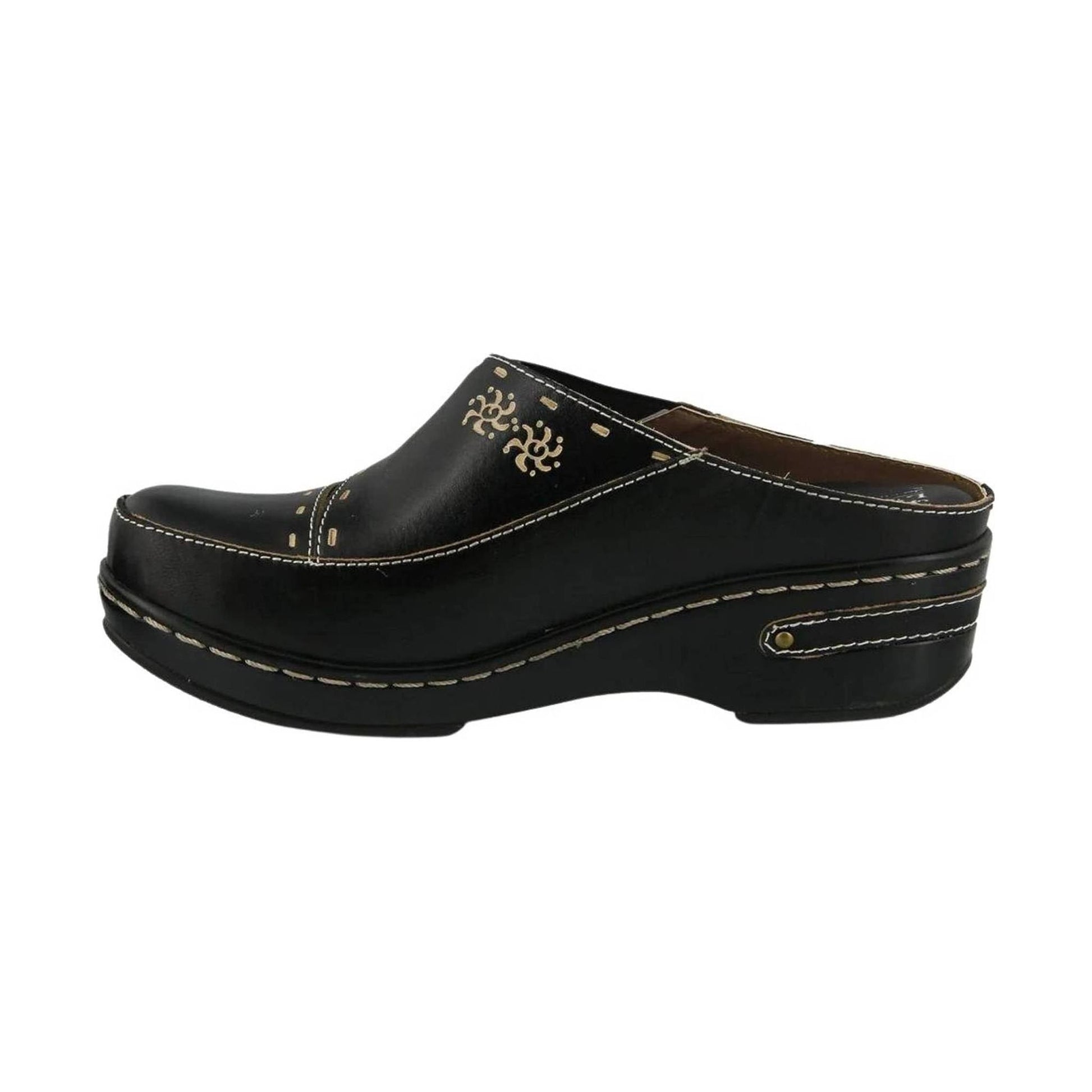 Spring Step L'artiste Women's Chino Clog - Black by Lenny's Shoe & Apparel
