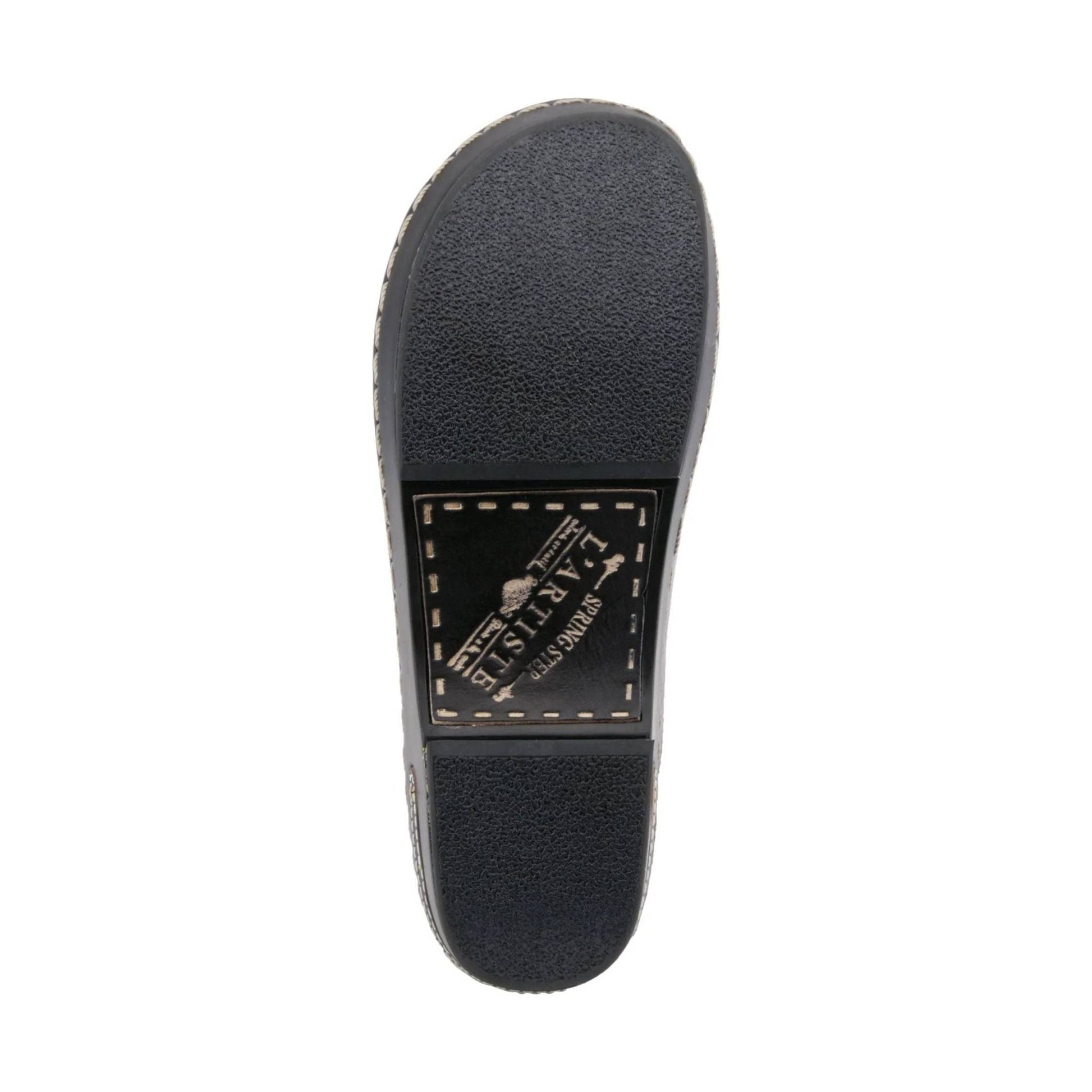 Spring Step L'artiste Women's Chino Clog - Black by Lenny's Shoe & Apparel