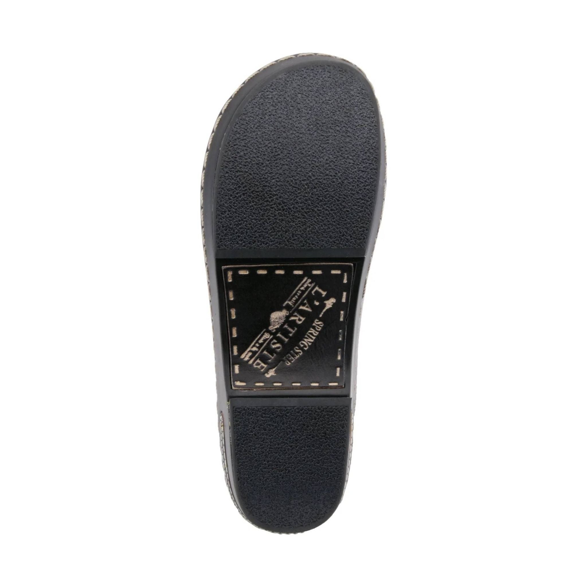 Spring Step L'artiste Women's Chino Clog - Black by Lenny's Shoe & Apparel
