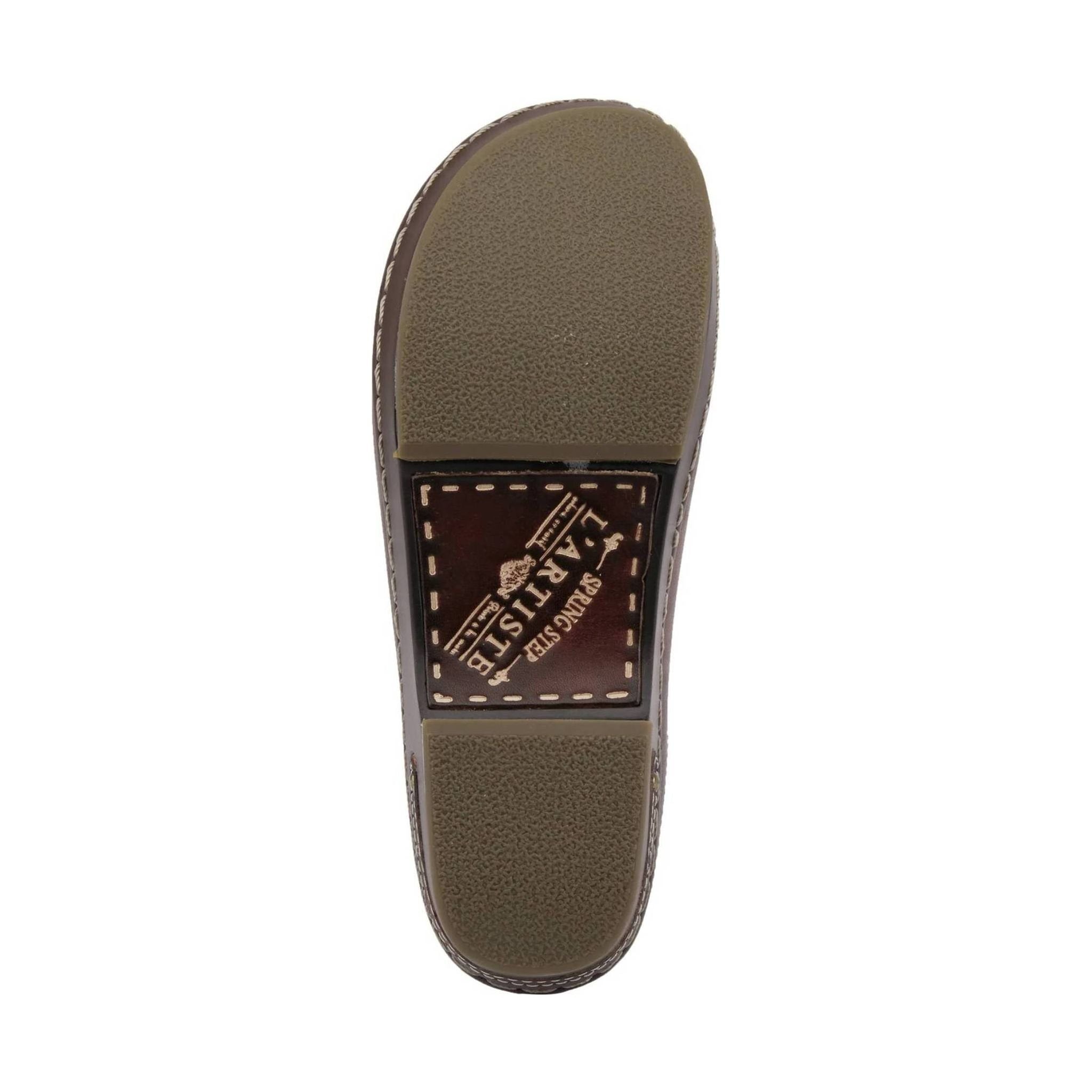 Spring Step L'artiste Women's Chino Clog - Brown by Lenny's Shoe & Apparel