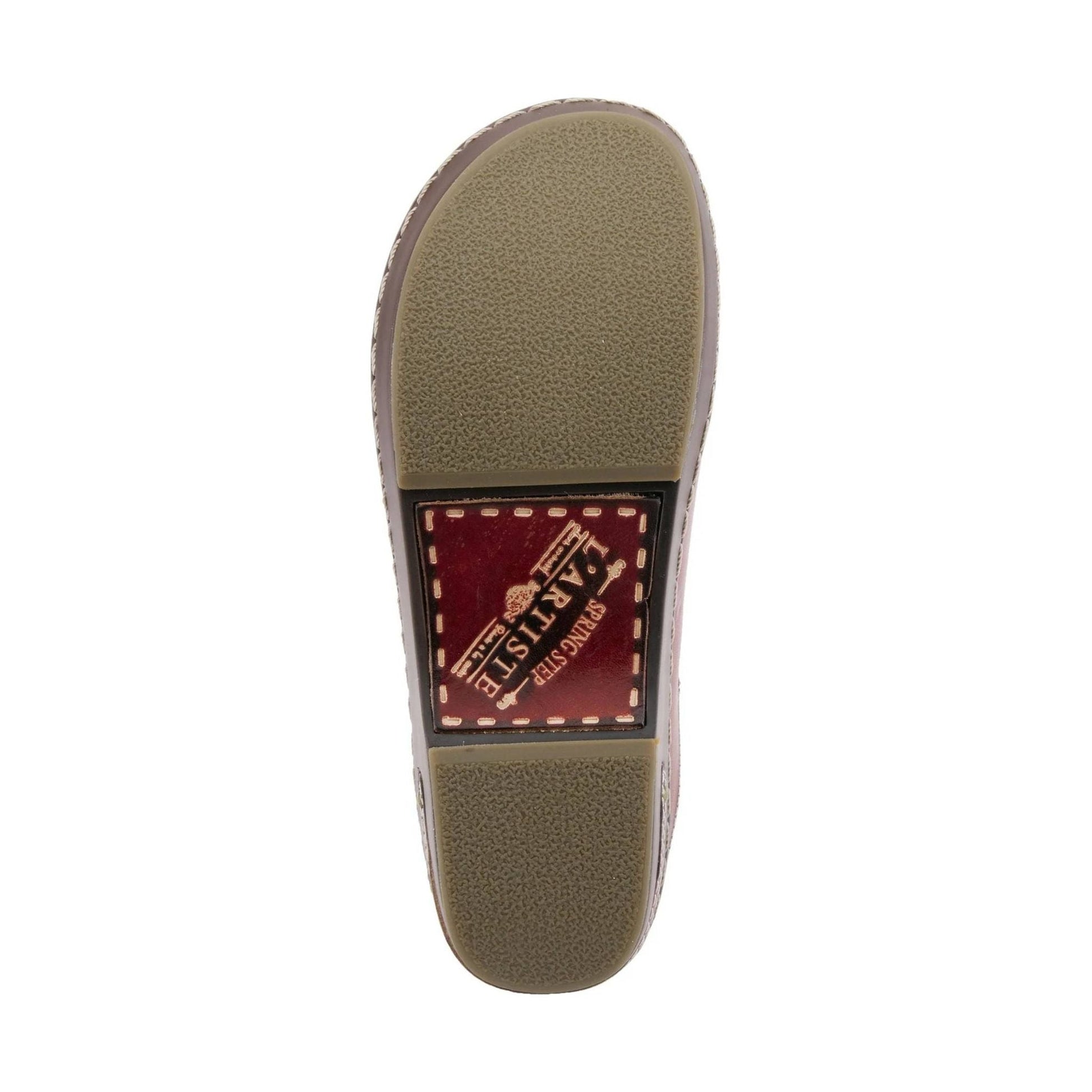 Spring Step L'artiste Women's Chino Clog - Red by Lenny's Shoe & Apparel