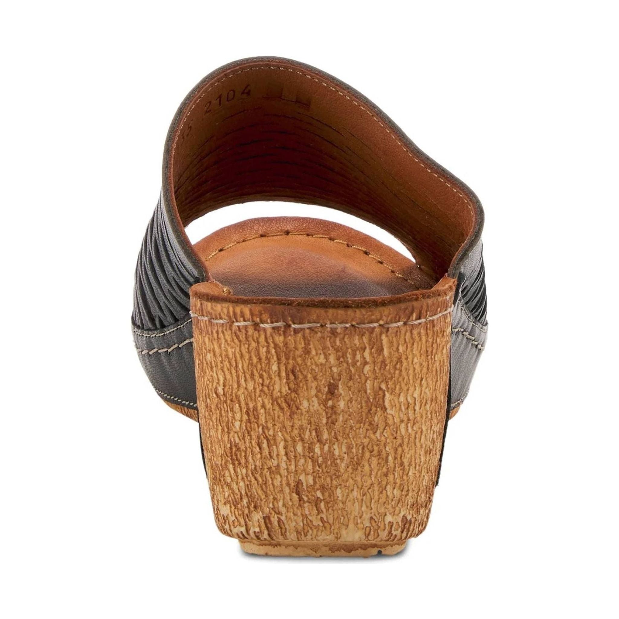 Spring Step Women's Cunacena Sandal - Black by Lenny's Shoe & Apparel
