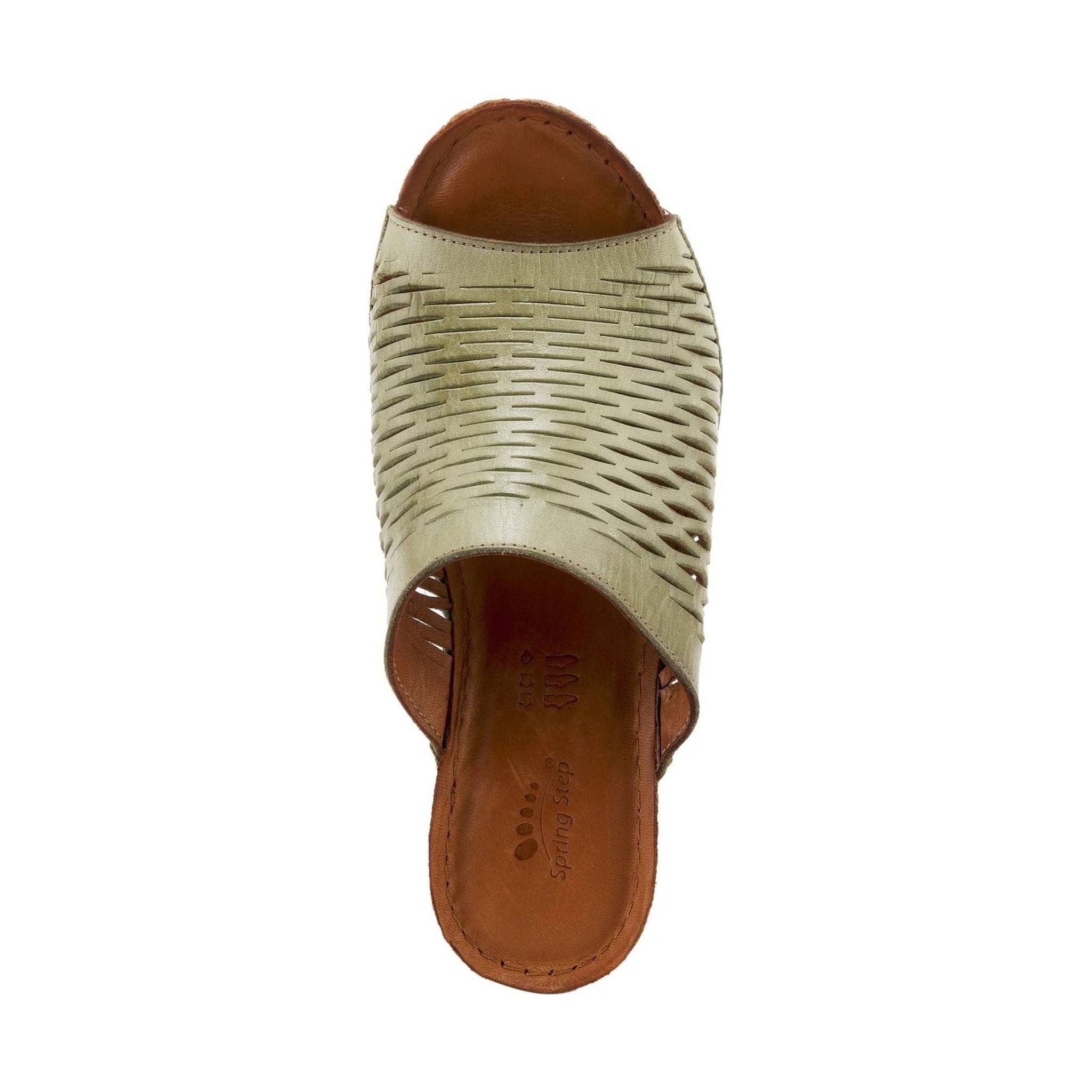 Spring Step Women's Cunacena Sandal - Olive Green by Lenny's Shoe & Apparel
