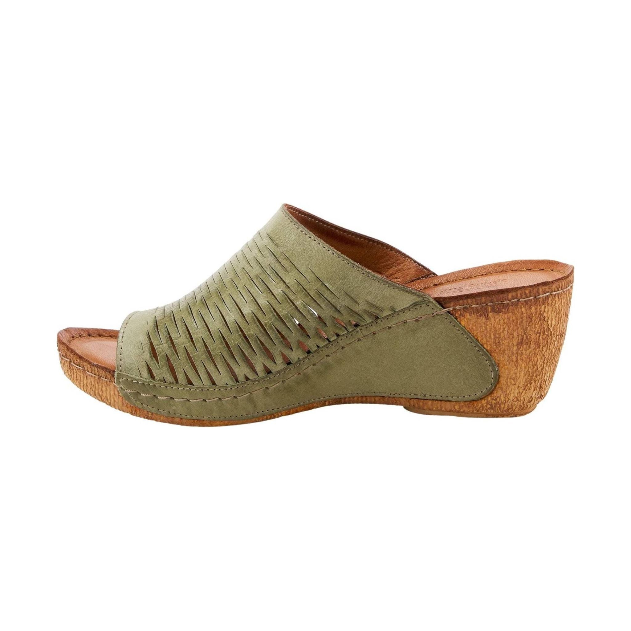 Spring Step Women's Cunacena Sandal - Olive Green by Lenny's Shoe & Apparel