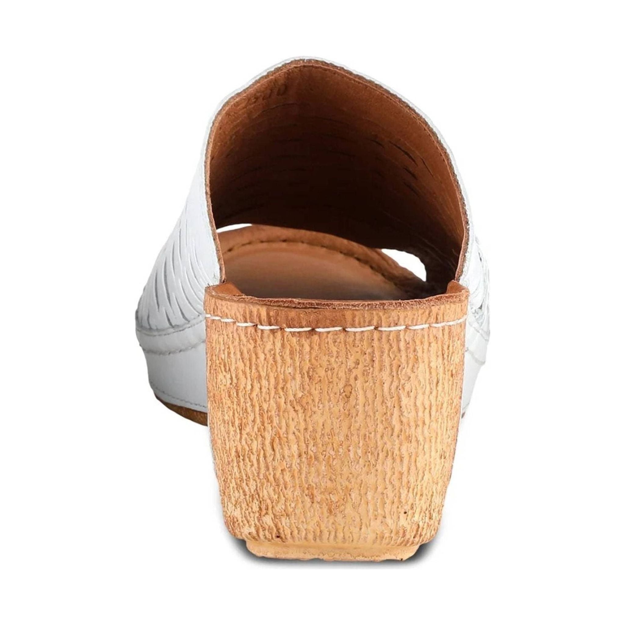 Spring Step Women's Cunacena Sandal - White by Lenny's Shoe & Apparel