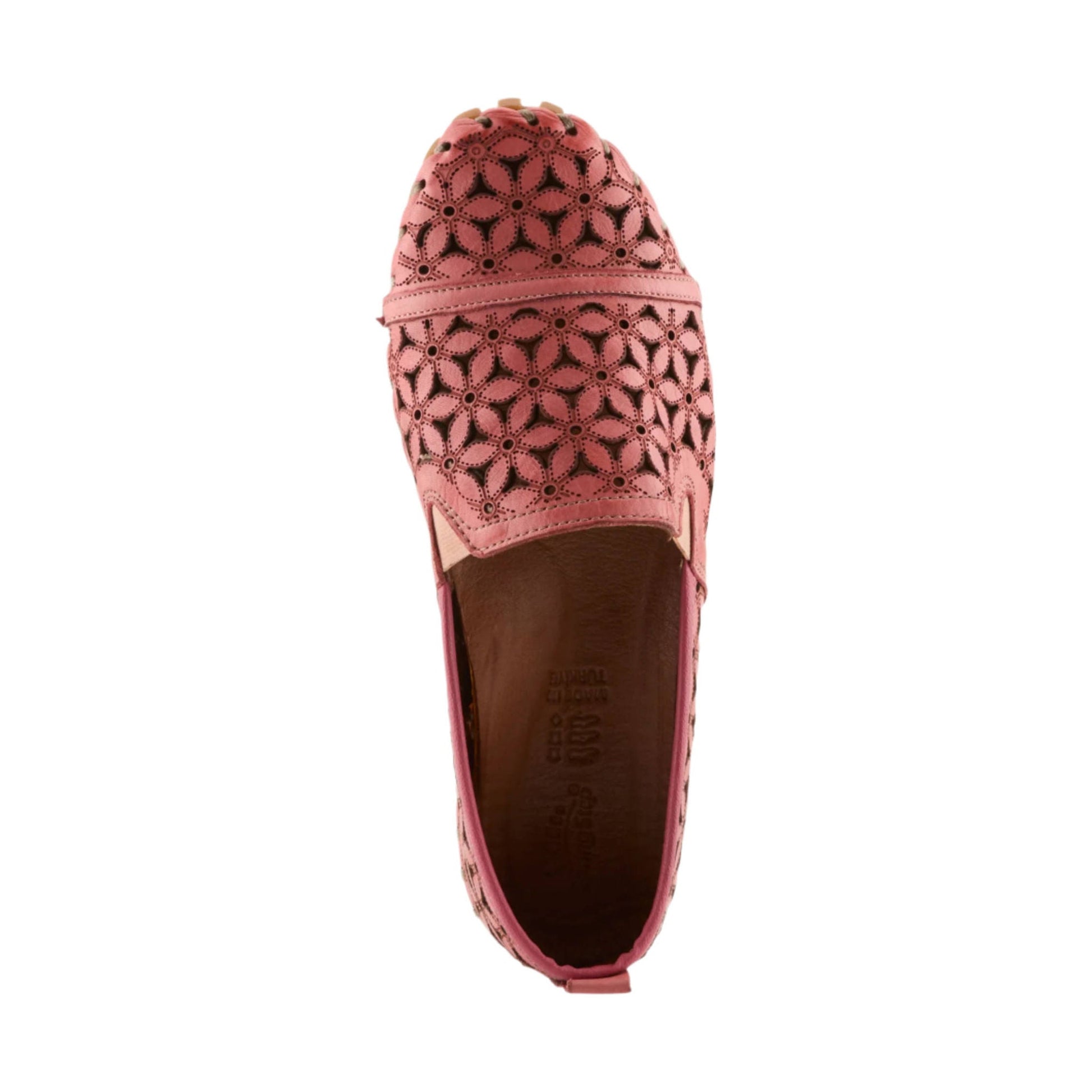 Spring Step Women's Flowerflow Shoe - Salmon by Lenny's Shoe & Apparel