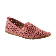Spring Step Women's Flowerflow Shoe - Salmon by Lenny's Shoe & Apparel