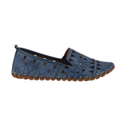 Spring Step Women's Fusaro Loafer Shoes - Blue by Lenny's Shoe & Apparel