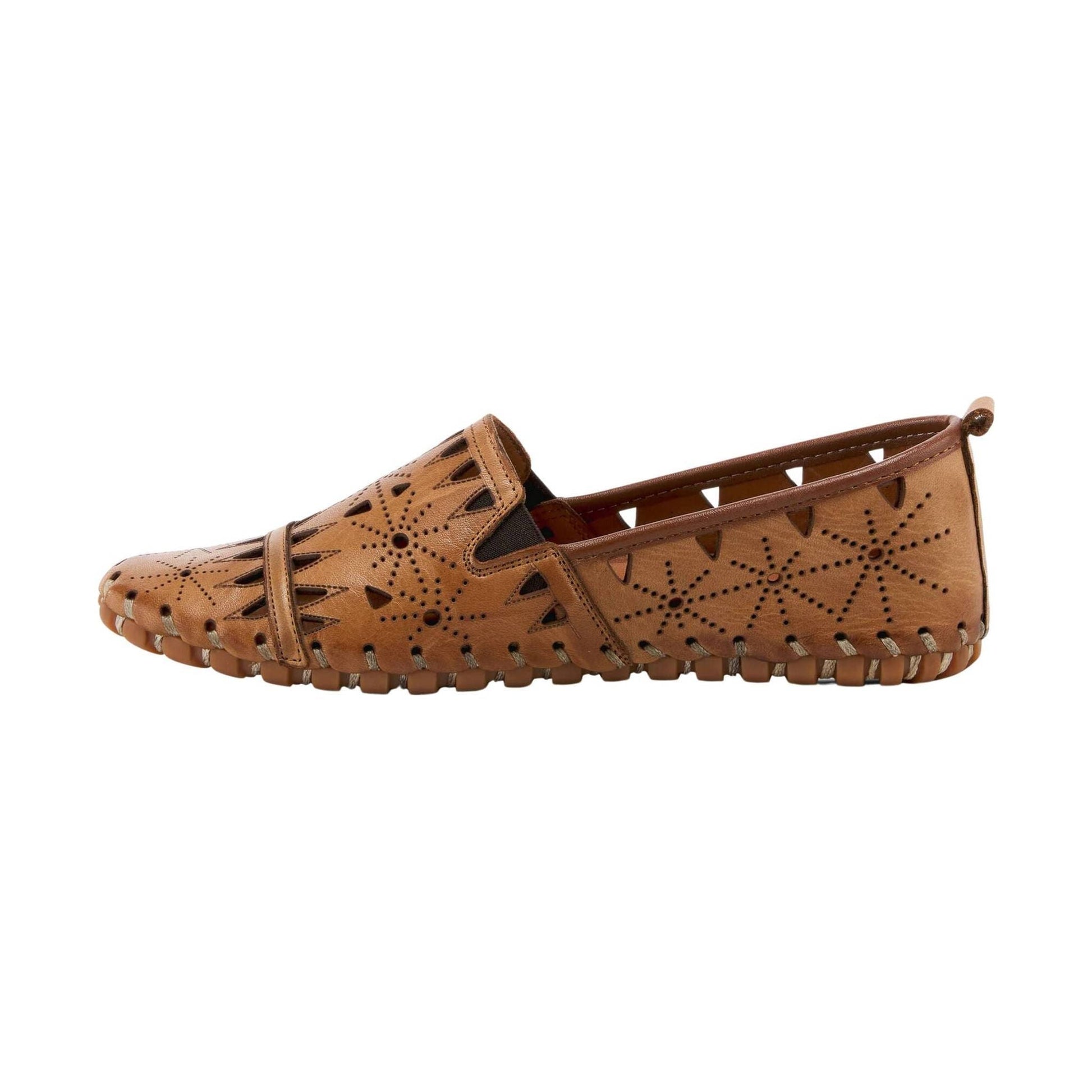 Spring Step Women's Fusaro Loafer Shoes - Brown by Lenny's Shoe & Apparel