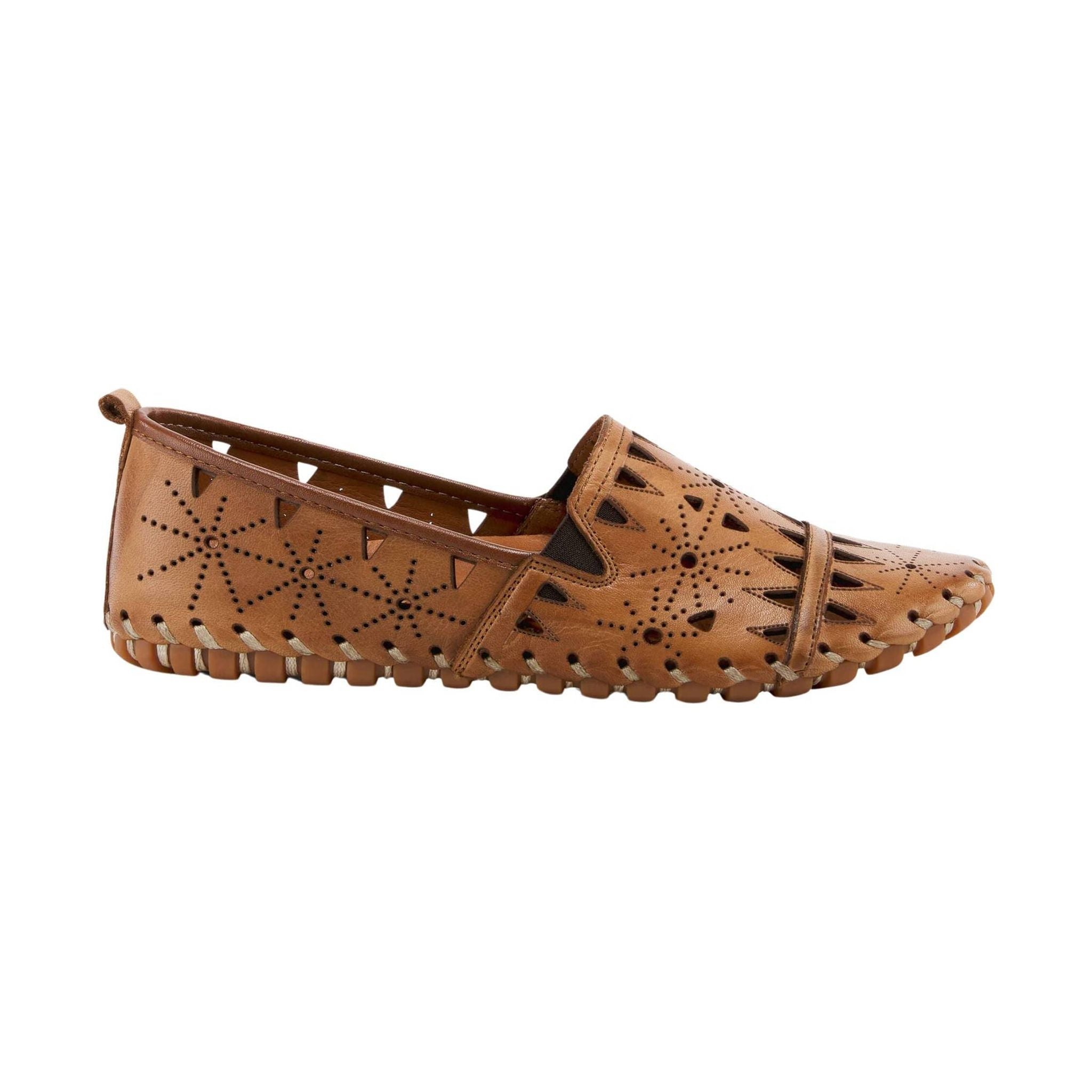 Spring Step Women's Fusaro Loafer Shoes - Brown by Lenny's Shoe & Apparel