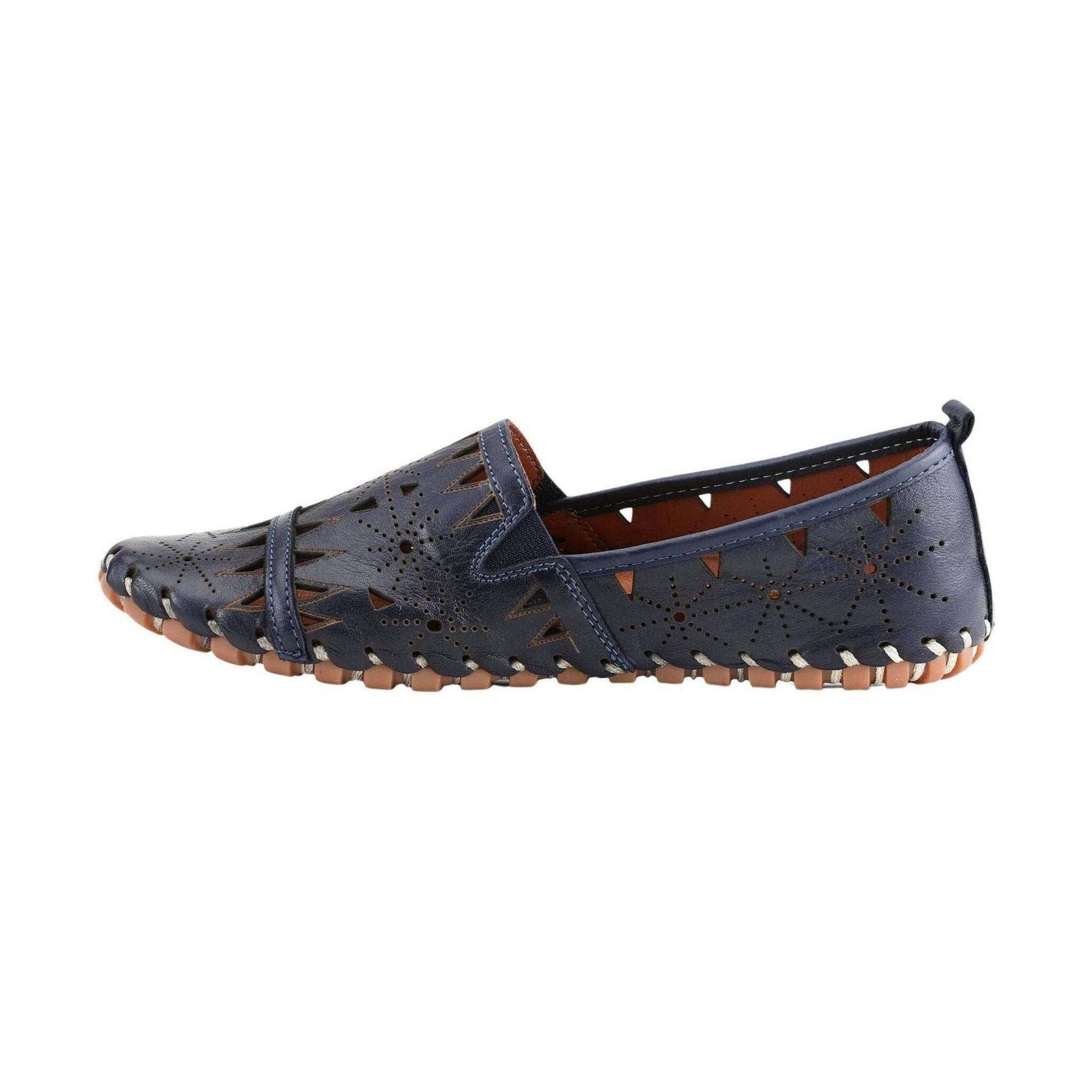 Spring Step Women's Fusaro Loafer Shoes - Navy by Lenny's Shoe & Apparel